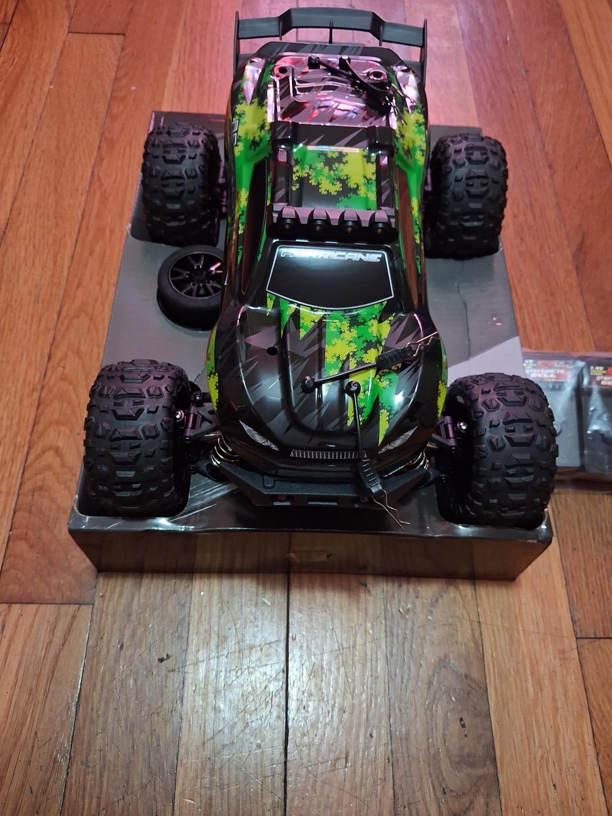 X-TMAGA 1:14 Scale All Terrain RC Cars for Adults & Boys (HS14323), Max Fast 40+ KPH, 4WD Off-Road RC Truck for Snow & Sand & Mud, 4X4 Waterproof Remote Control Car with 2 Rechargeable Batteries customer photo 2