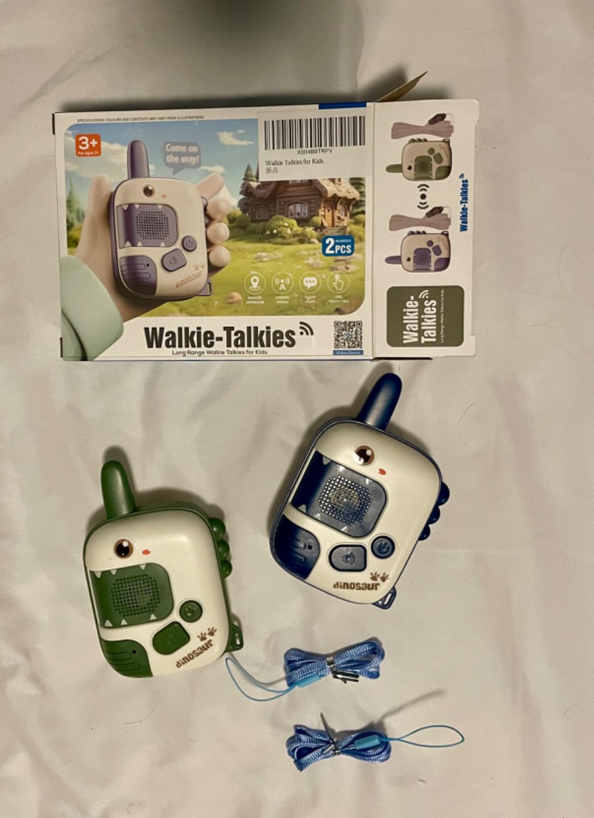 Walkie Talkies Toys for Girls: Unicorn Toys 2 Pack Birthday Gifts for 3 4 5-7 8 Year Old Girls Toy for 4 5 6 7 8-10 Year Old Camping Outdoor Game, Christmas Stocking Stuffers for Girls Kids customer photo 1