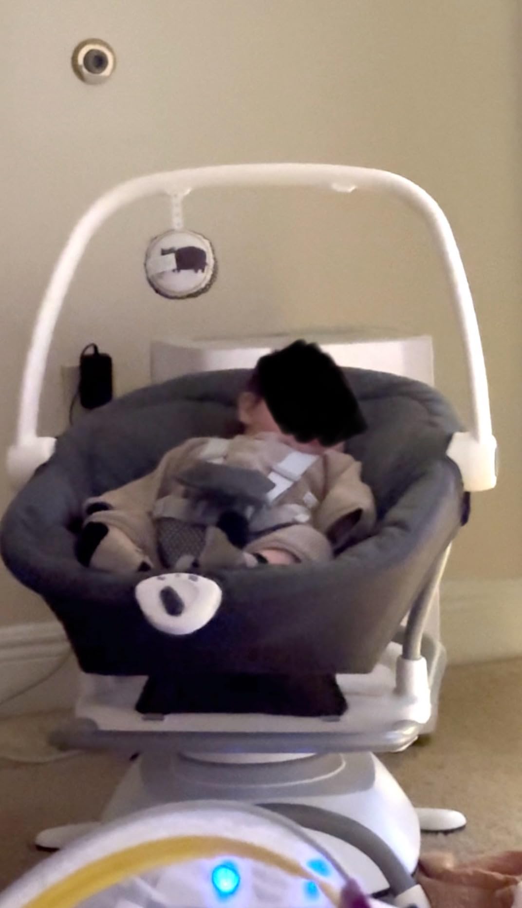 Joie Cinnamon 2-in-1 Glider & Rocker, Multi-Motion Baby Swing | Swing and Rocker Combo with Plush Fabrics, Compact Design, and Multiple Recline Positions customer photo 2