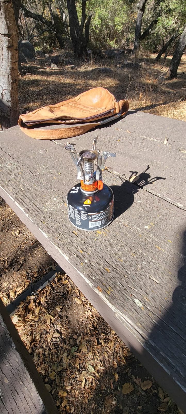 Portable Camping Stove Backpacking Stove, Specialized Hiking Stove Camping Stove with Piezo Ignition Stable Support Wind-Resistance, Camp Stove for Outdoor cooking Camping Hiking Adventure Cooking customer photo 2