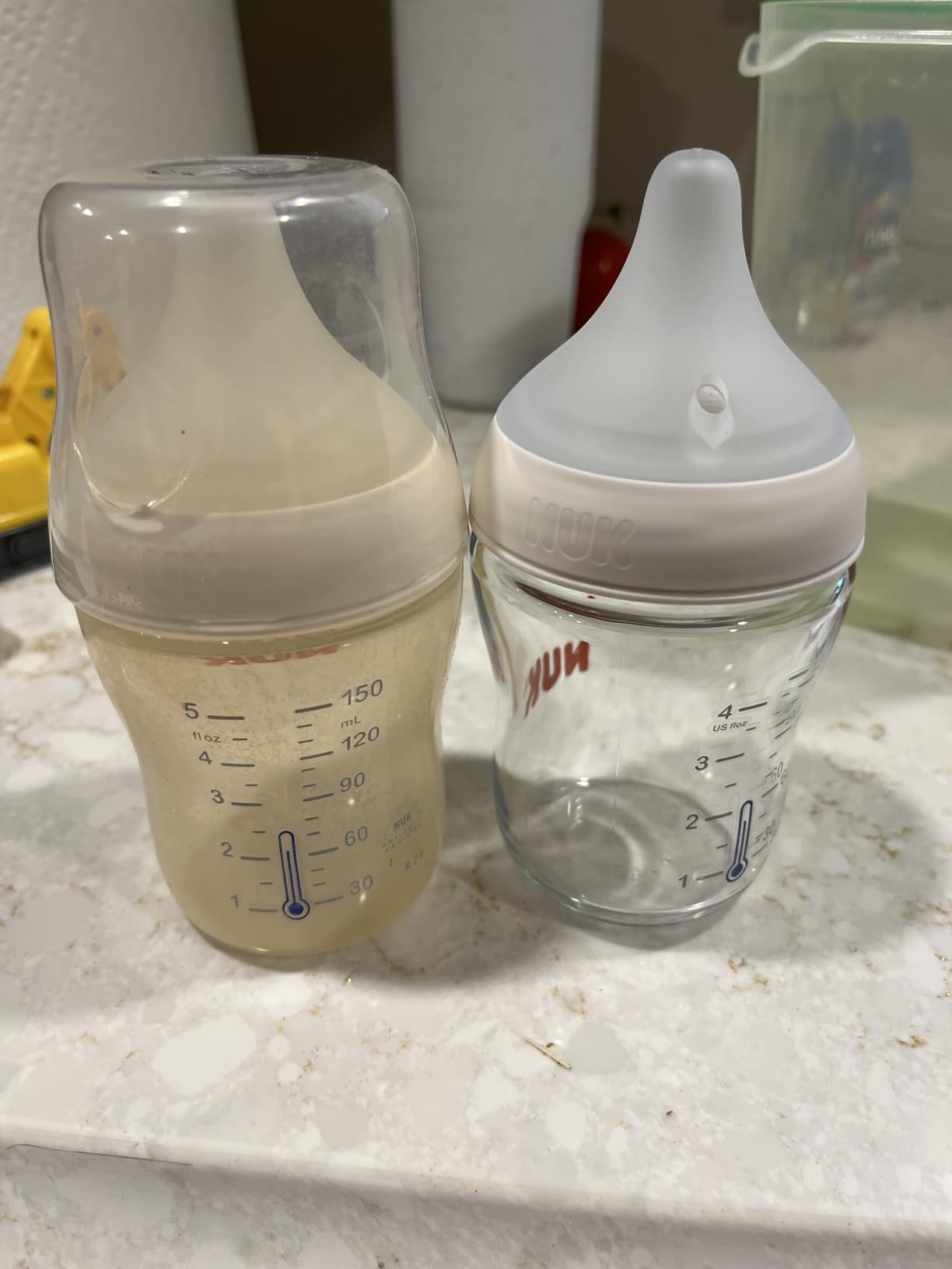 NUK Perfect Match Natural + Anti-Colic Bottle, 5 oz, 2 Pack customer photo 2