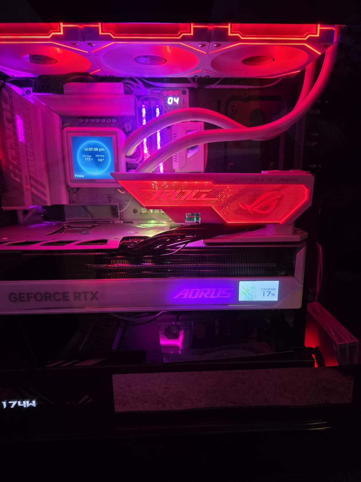 GIGABYTE Z890 AORUS Elite WIFI7 ICE Intel Core Ultra (Series 2) LGA 1851 Motherboard, ATX, DDR5, 3X M.2, PCIe 5.0, Thunderbolt 4, WIFI7, 2.5GbE LAN, EZ-Latch customer photo 2