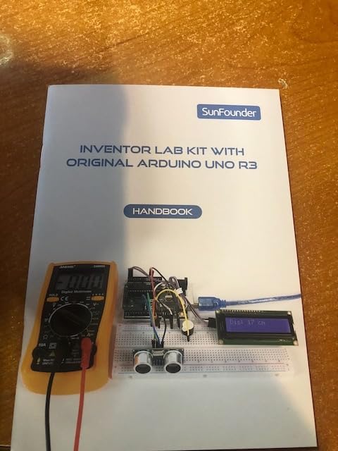 SunFounder Inventor Lab Starter Kit with Original Arduino Uno R3 REV3 Multimeter 34 Projects 40+Video Courses RAB Breadboard Holder customer photo 2