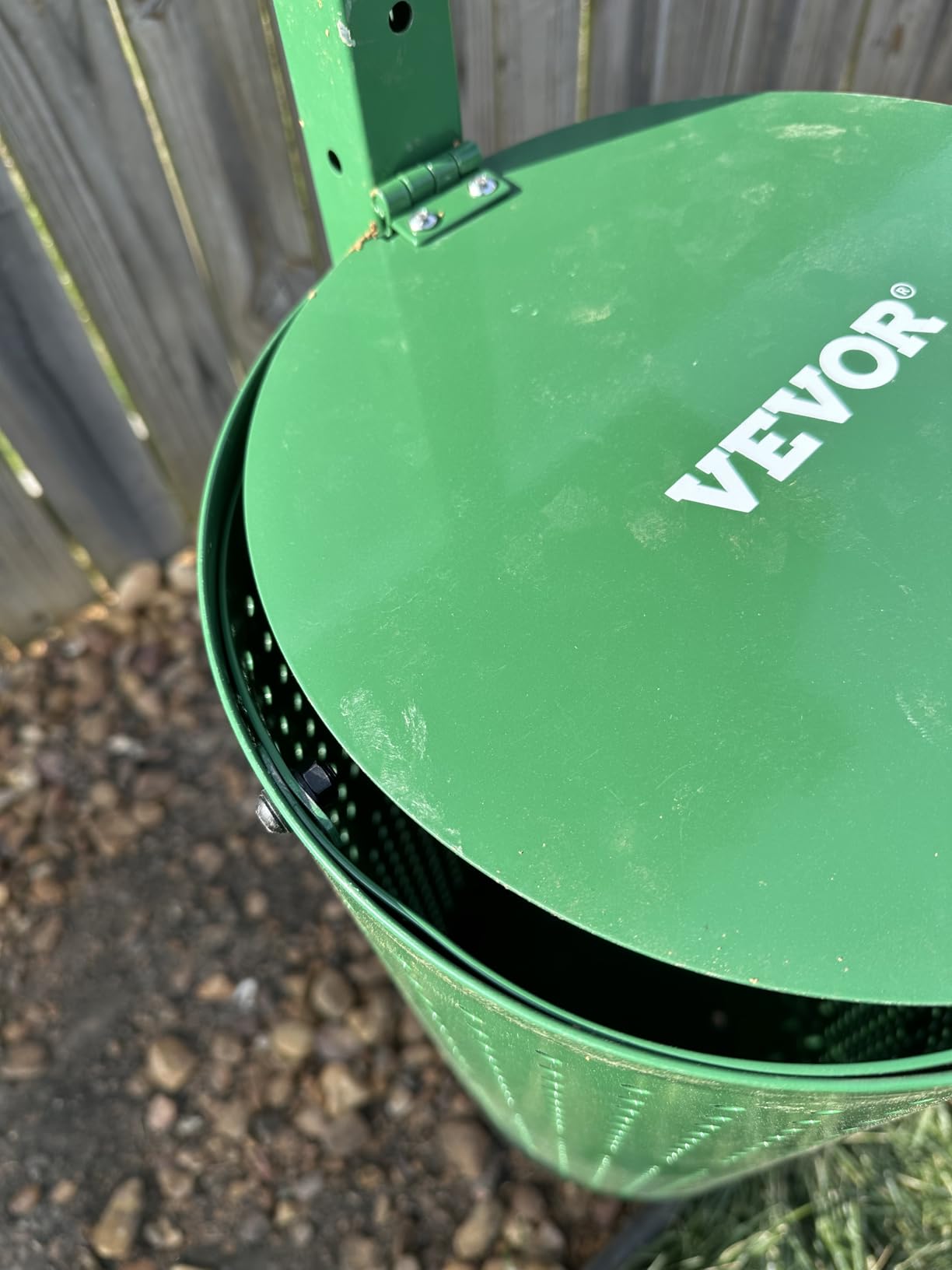 VEVOR Dog Waste Station, 11.5 Gallon Pet Waste Station with Hand Wash Bottle, Lockable Bag Dispenser, 50 Can Liners & 600 Waste Bags, Outdoor Pet Poop Station for Commercial Use, Parks, Backyard customer photo 1