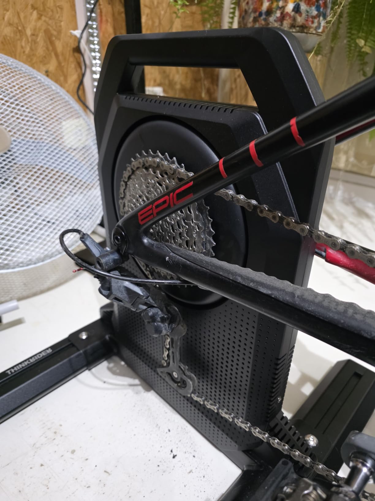 ThinkRider XXPRO Smart Bike Trainer, 2500W, 25% Gradient, Direct Drive customer photo 2