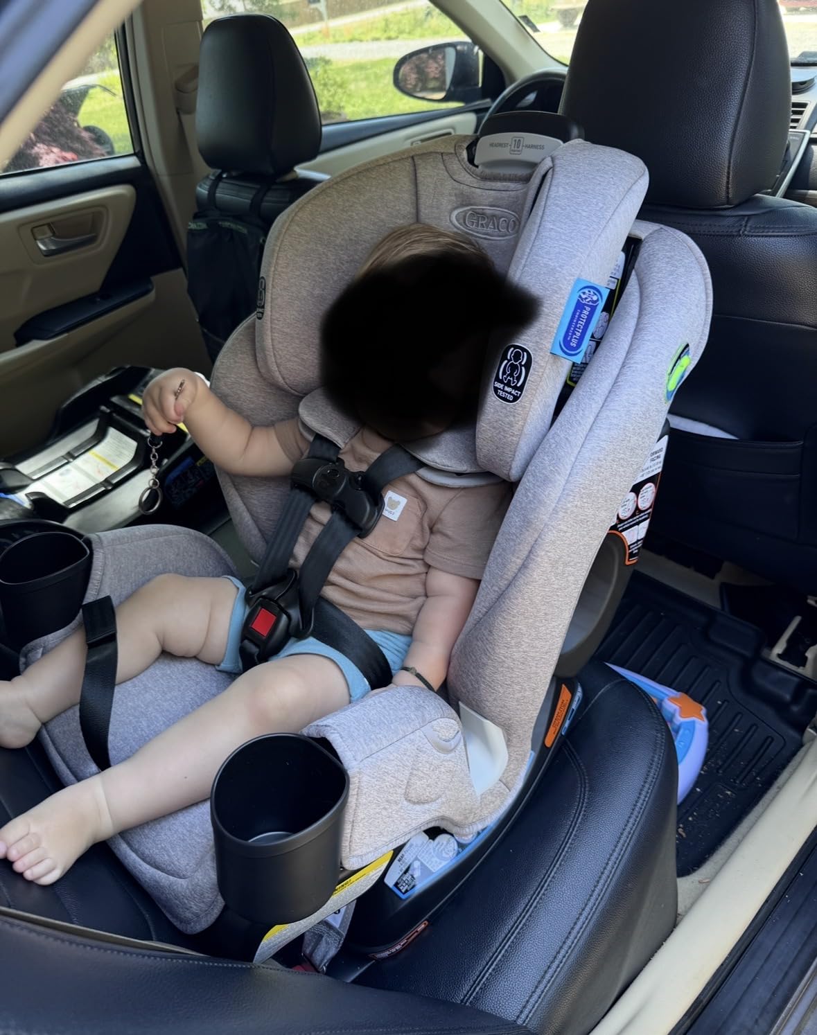 Graco Extend2Fit 3-in-1 Convertible Car Seat, Cullen customer photo 2