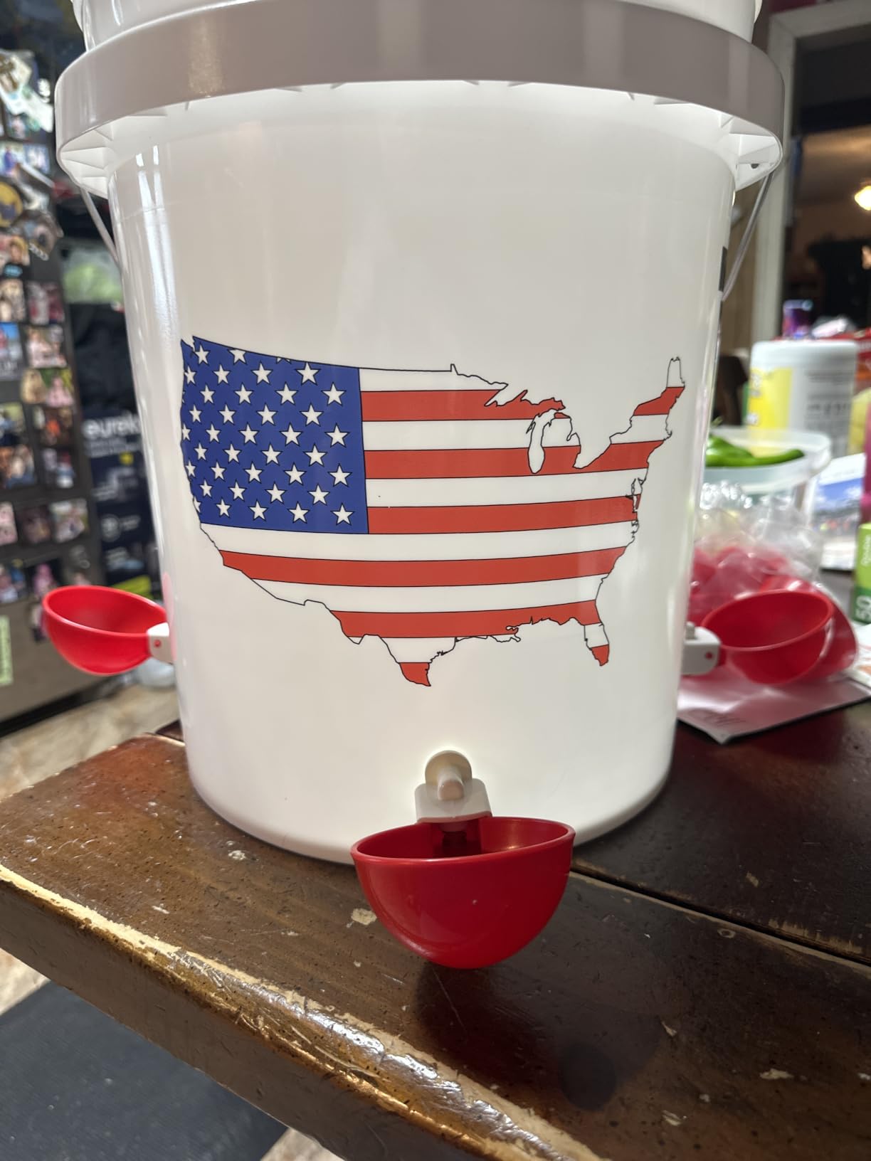 Chicken Waterer Cups, Automatic DIY Chicken Water Bowl 6 Pack customer photo 2