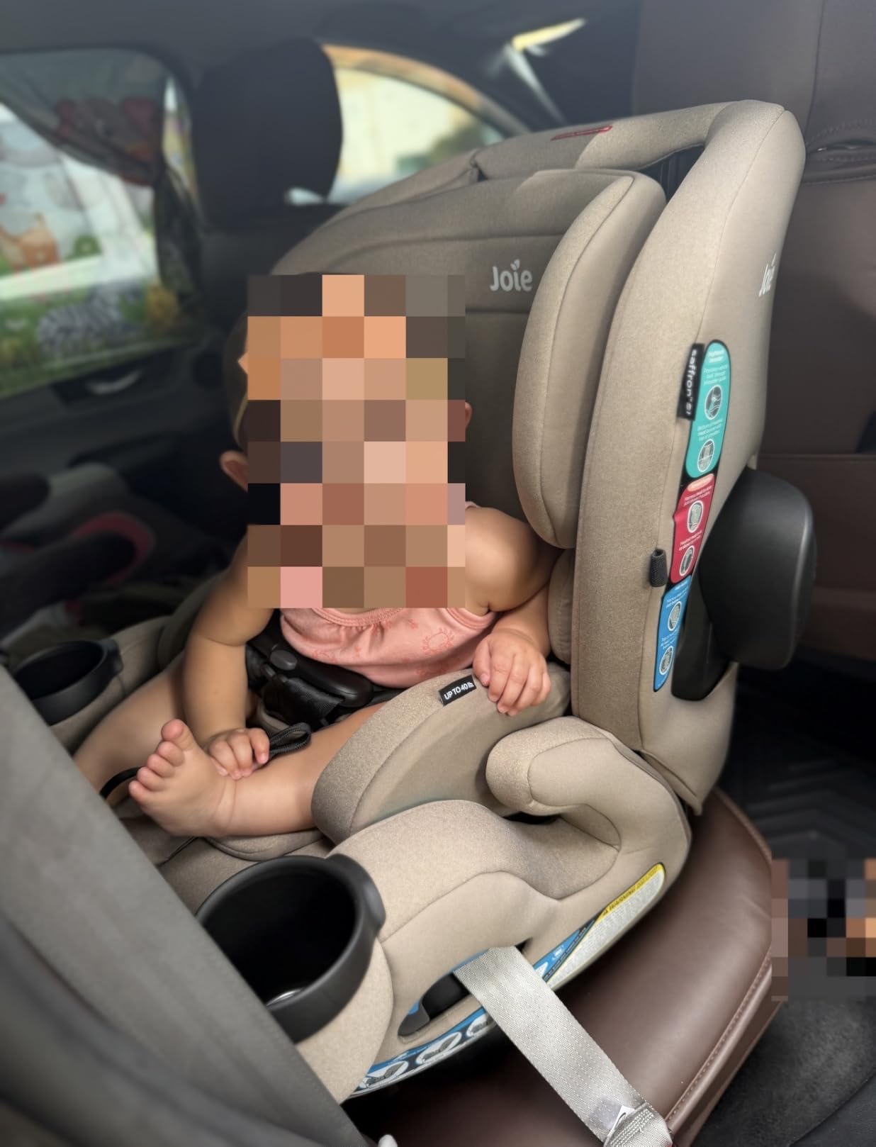 Joie Saffron SI 4-in-1 Convertible Car Seat to High-Back & Booster customer photo 2