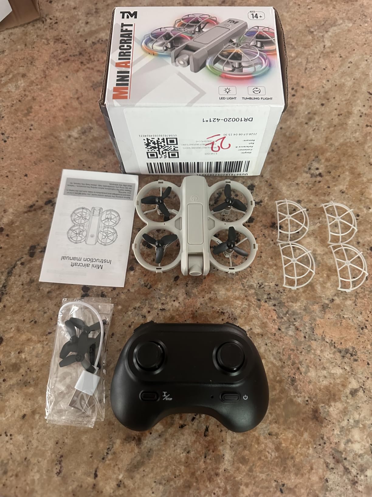 Drone with Camera for Adults Beginners Kids, Fun 1080P Foldable Mini Drone for Exciting Indoor Outdoor Play, RC Quadcopter with 2 Batteries, One Key Start, Easy to Fly, Altitude Hold, 3D Flips customer photo 2