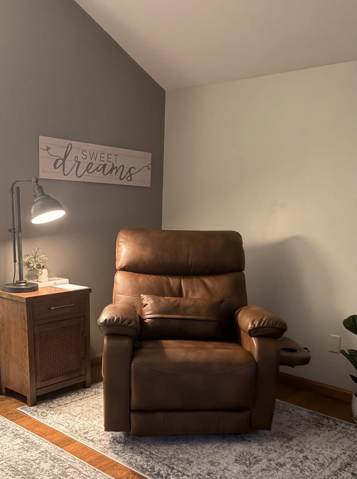 Dual Motor Power Lift Recliner Chair for Adult & Elderly, Leather, Ochre customer photo 1
