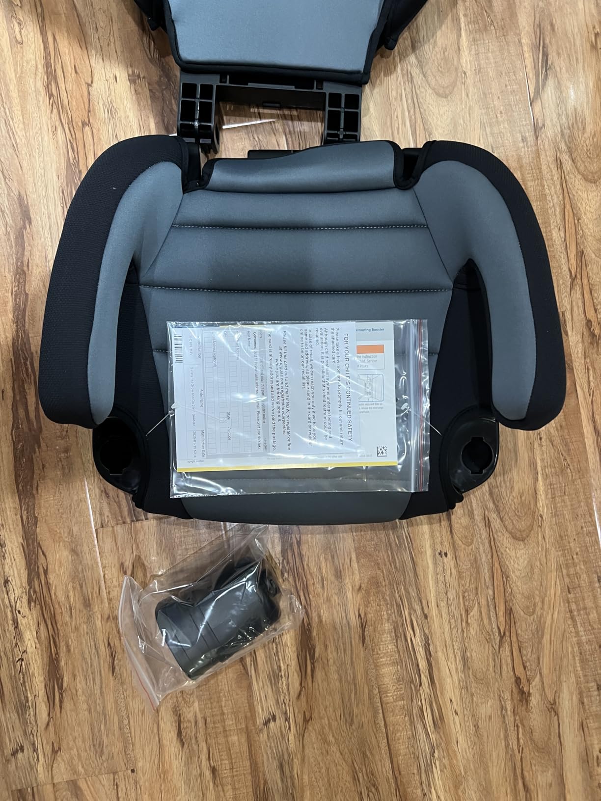 Safety 1st Grow and Go 2-in-1 Booster Car Seat with ComfortWings, Converts High-Back to Backless, 19