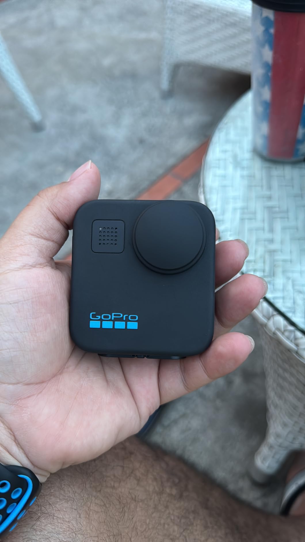 GoPro MAX — Waterproof 360 + Traditional Action Camera with Touch Screen Spherical 5.6K30 HD Video 16.6MP 360 Photos 1080p Live Streaming Stabilization customer photo 1