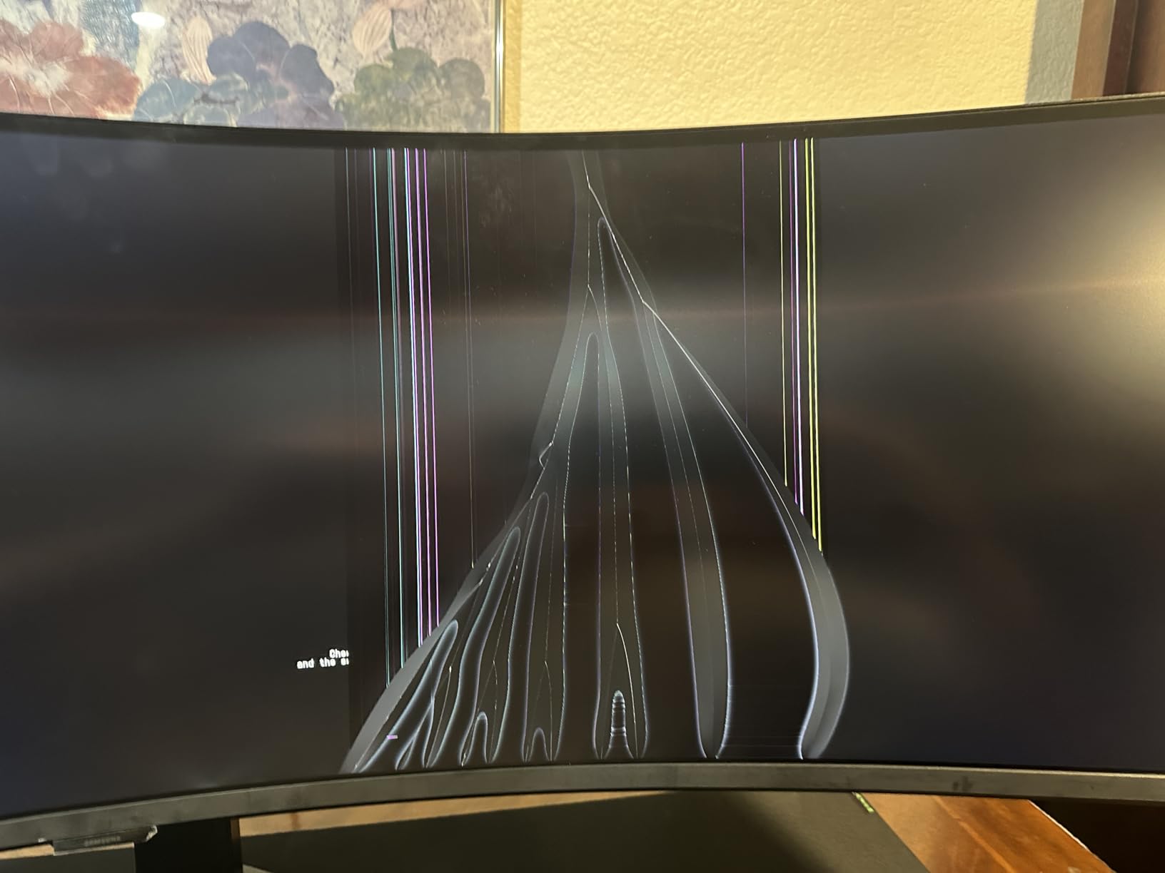 SAMSUNG 49-inch Odyssey G9 (G91F) DQHD, 144Hz, Curved Gaming Monitor, Ultra-Wide 32:9 Screen, DisplayHDR 600, AMD FreeSync™ Premium Pro, Ergonomic Stand, LS49FG910ENXZA, 2025 customer photo 2