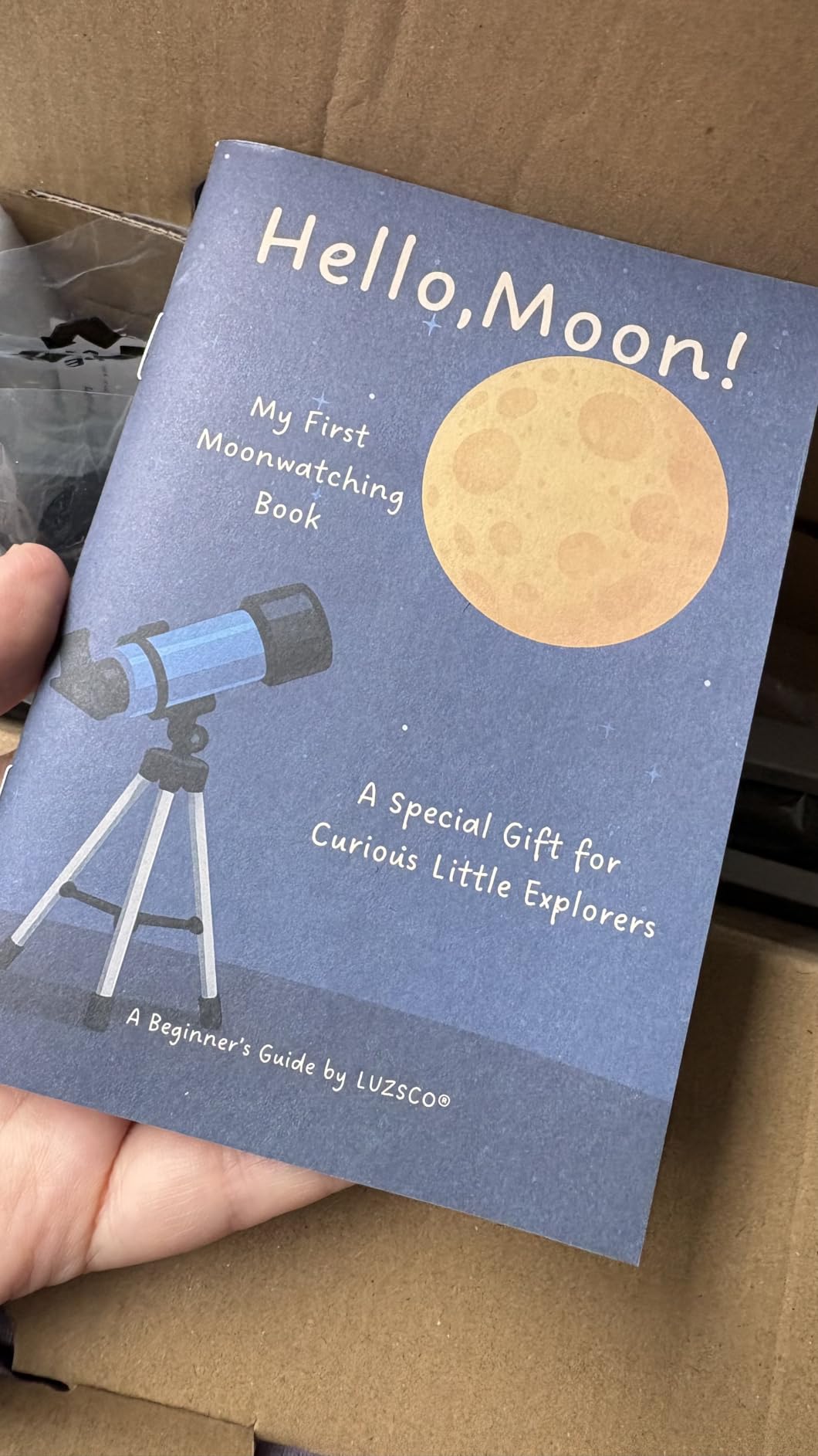 Telescope for Kids, 50mm 100x Beginner Telescope with Tripod | 2 Eyepieces, Finder Scope, Portable Design, STEM Astronomy Learning, Educational Gift for Boys & Girls Ages 6-12 customer photo 2