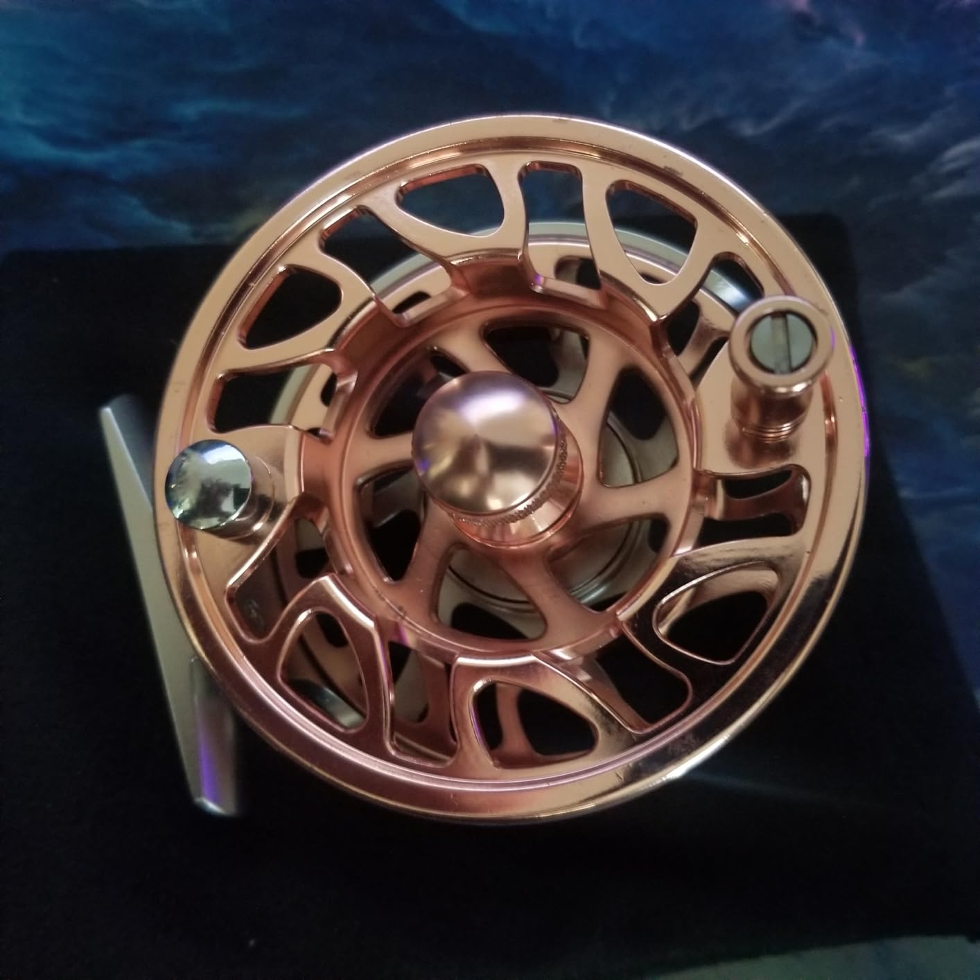 Sougayilang Fly Fishing Reel, CNC-Machined Aluminum Alloy, 5/6 Weight, Lightweight Trout Reel customer photo 1