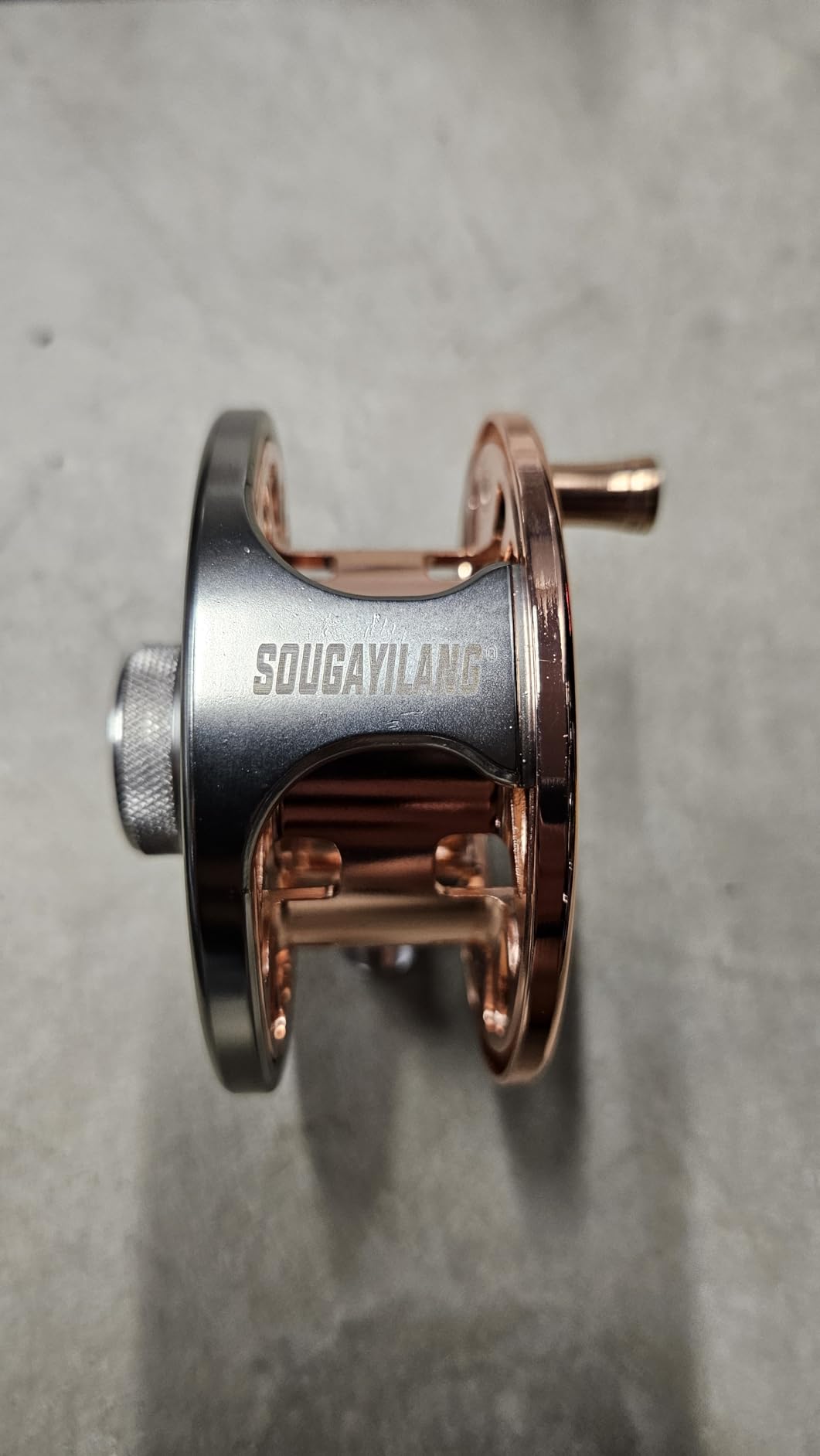 Sougayilang Fly Fishing Reel, CNC-Machined Aluminum Alloy, 5/6 Weight, Lightweight Trout Reel customer photo 2