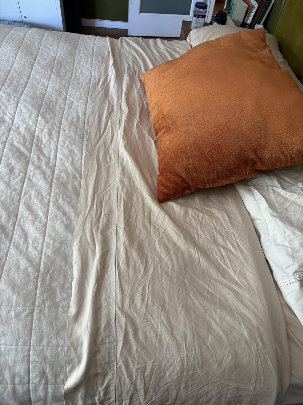 SONORO KATE 100% Viscose Derived from Bamboo_Sheets, Extra Deep Pocket,4PC customer photo 1