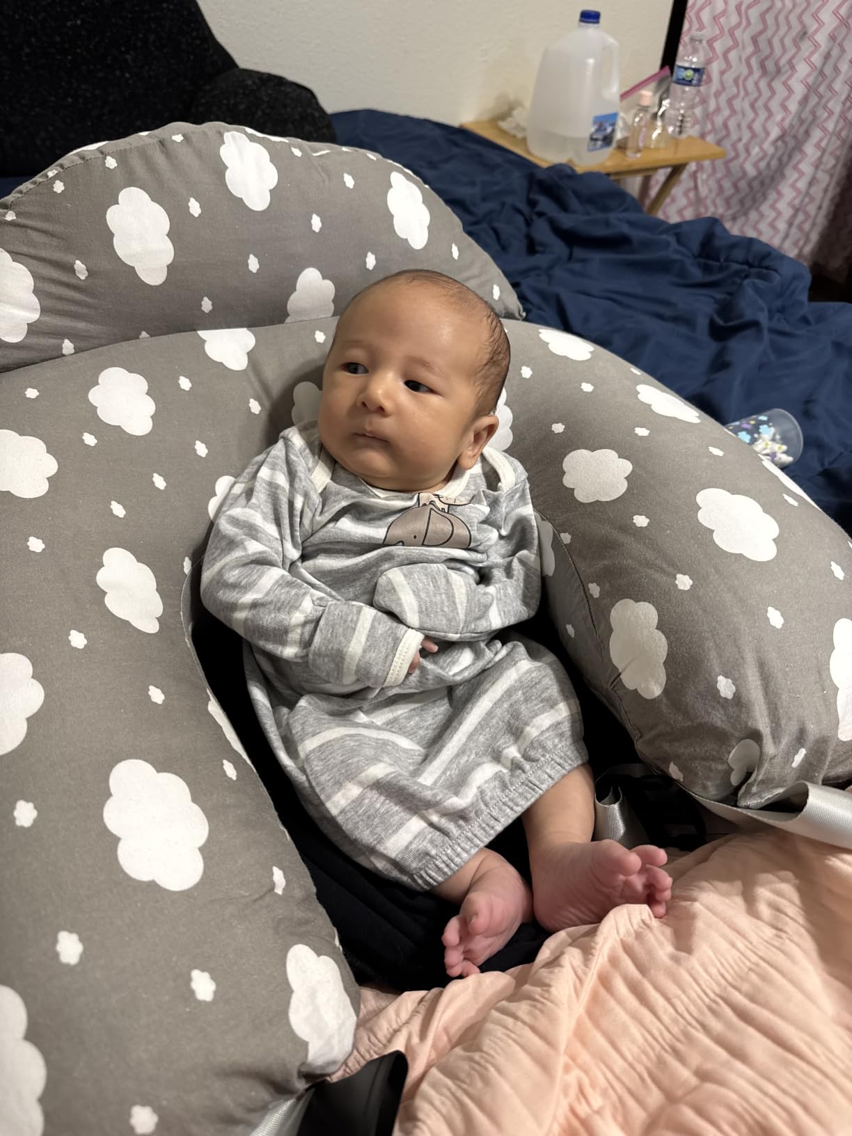 Momcozy Original Nursing Pillow for Breastfeeding - Innovative Safety Guard customer photo 2