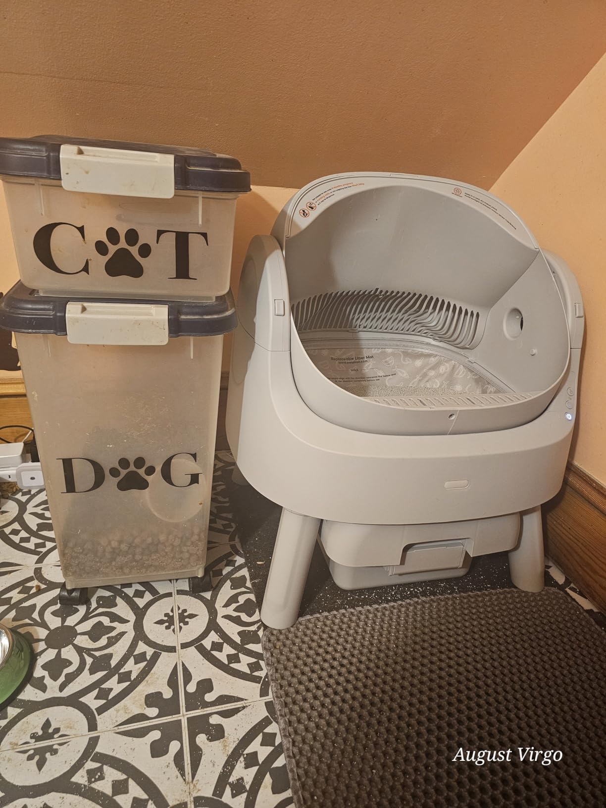 Mimfam Automatic Self Cleaning Litter Box, Open-Top Design customer photo 1