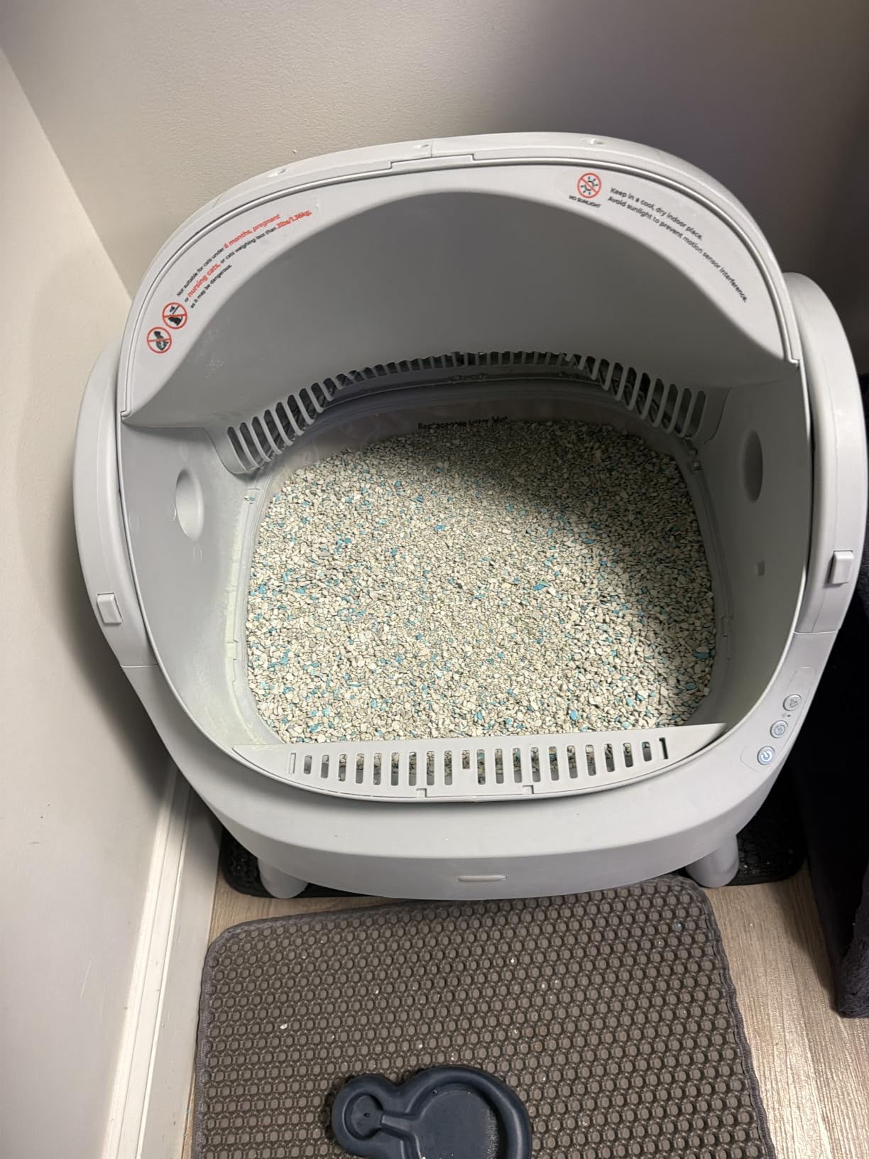 Mimfam Automatic Self Cleaning Litter Box, Open-Top Design customer photo 2