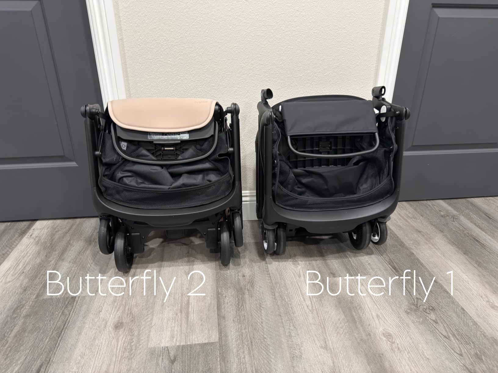 Bugaboo Butterfly 2 Ultra-Compact Travel Stroller One-Second Fold | Airplane Carry-On Approved, Reclining Seat, Suspension Wheels, Adjustable Footrest customer photo 1