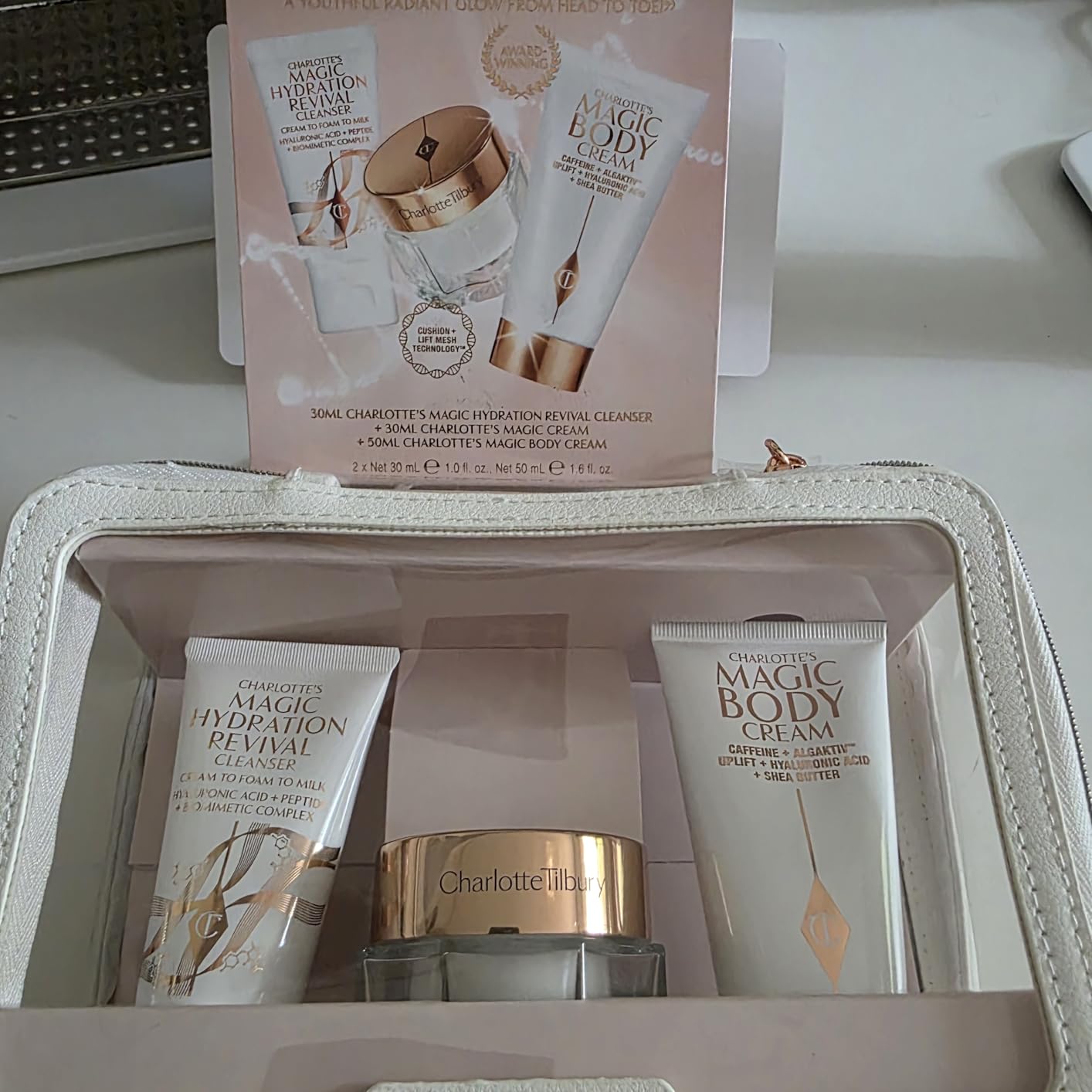 Charlotte Tilbury Immediate Skin Revival Mini Skin Care Set - Travel Size customer photo 1