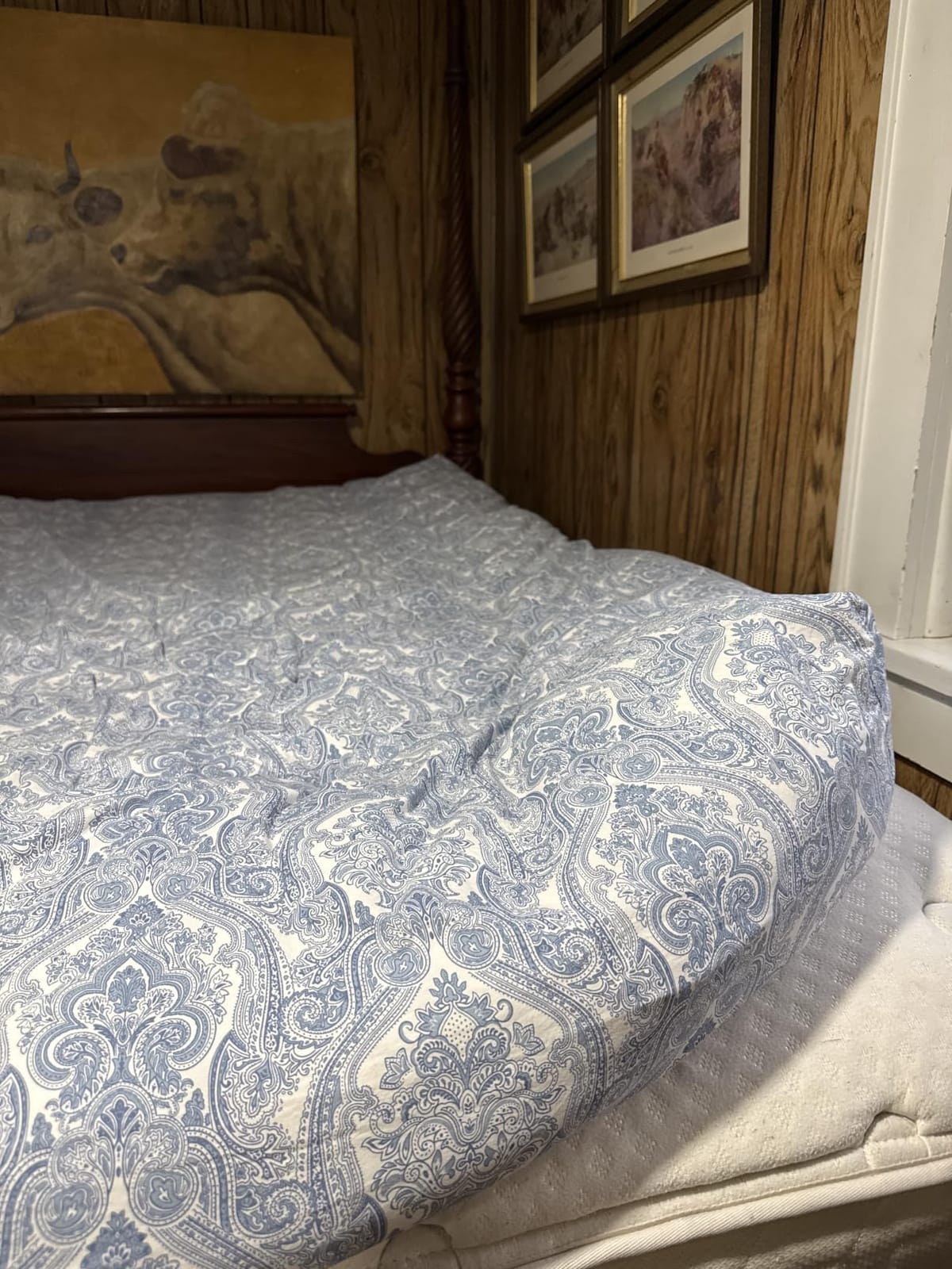 Feather & Stitch 100% Cotton Percale 300 Thread Count Queen 4 Pc Sheet Set customer photo 1