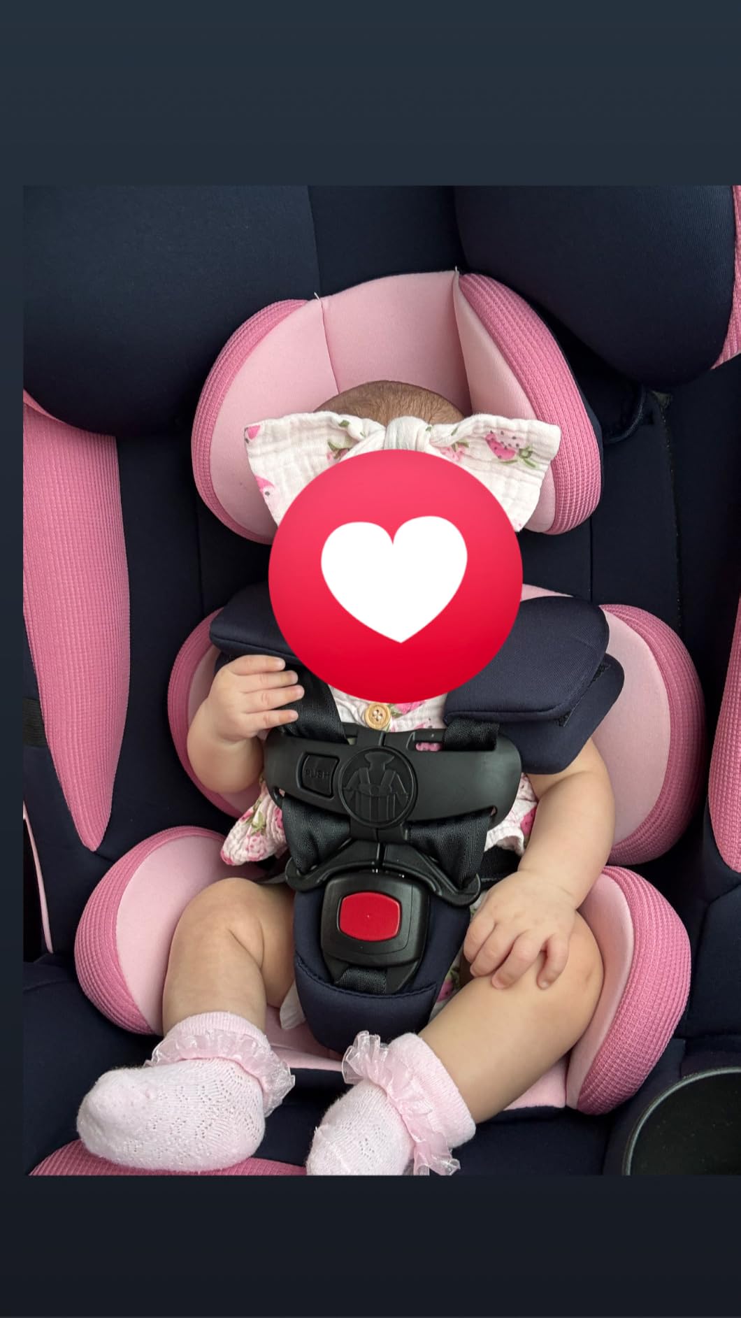 Safety 1st Grow and Go All-in-One Convertible Car Seat, Rear Facing, 5-40 lbs, Forward Facing (30-65 lbs), High Back Booster Seat 40-100 pounds, Vineyard Girl customer photo 1