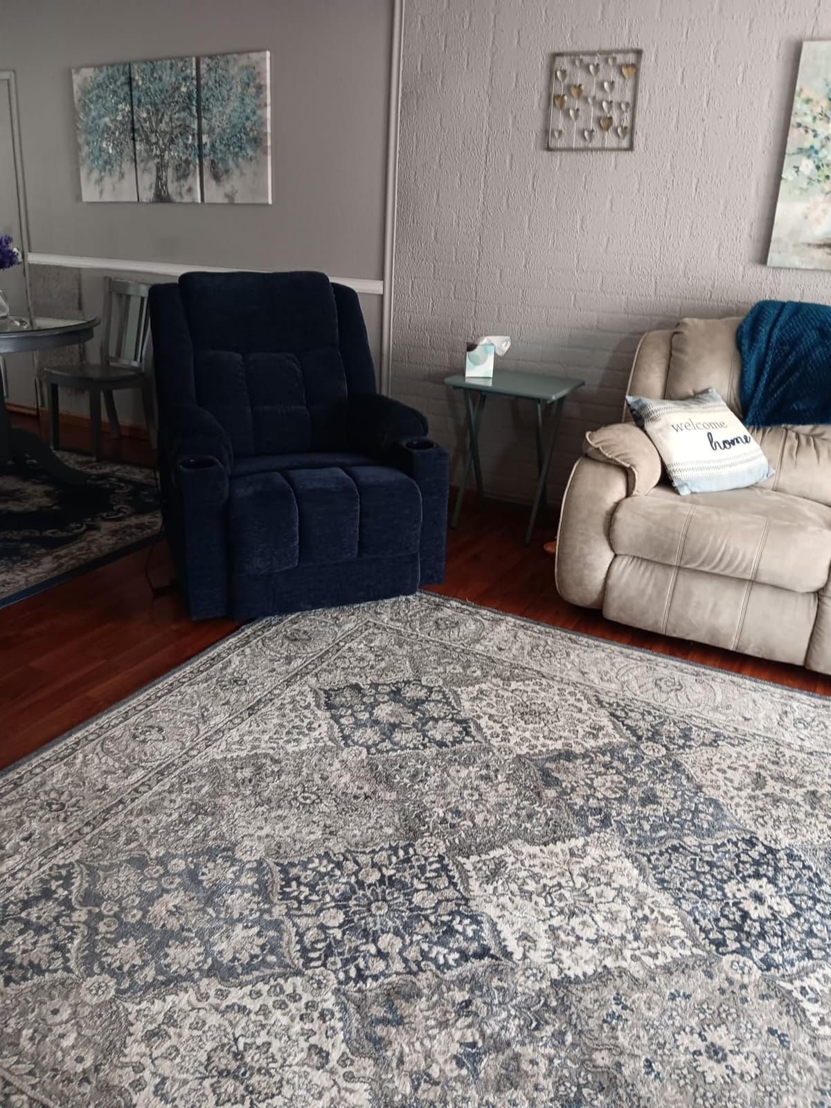 EONIX Dual Motor Power Lift Recliner Chair, Heat & Massage, 5'6'', Grey customer photo 1