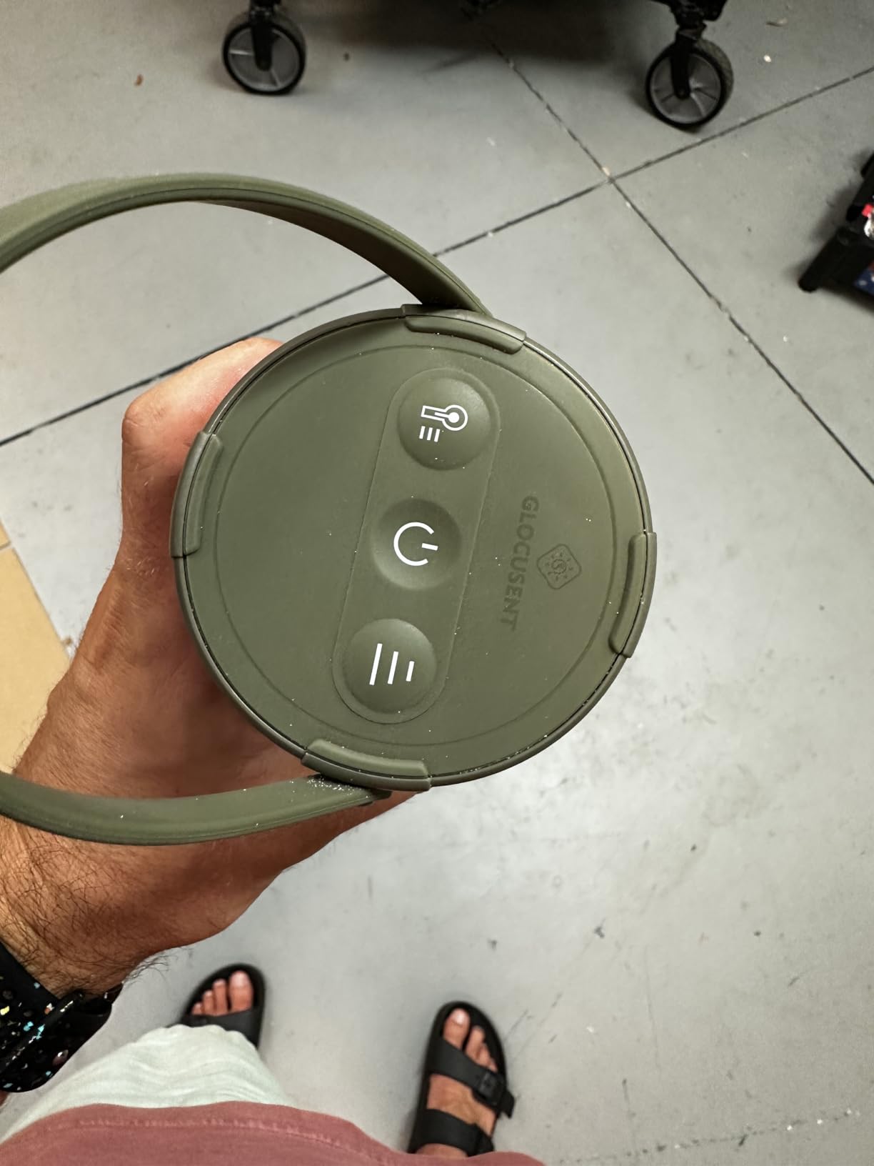 Glocusent LED Ultra Bright Camping Lantern, Camping Light with Max 1500LM customer photo 1