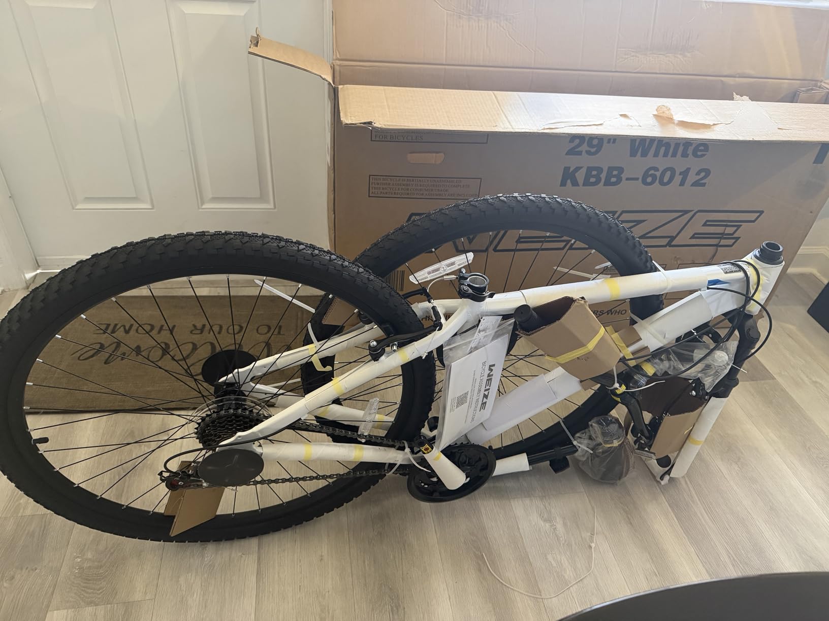 WEIZE Hardtail Mountain Bike 29 Inch MTB Outdoor Cycling Bicycle Men Women customer photo 1