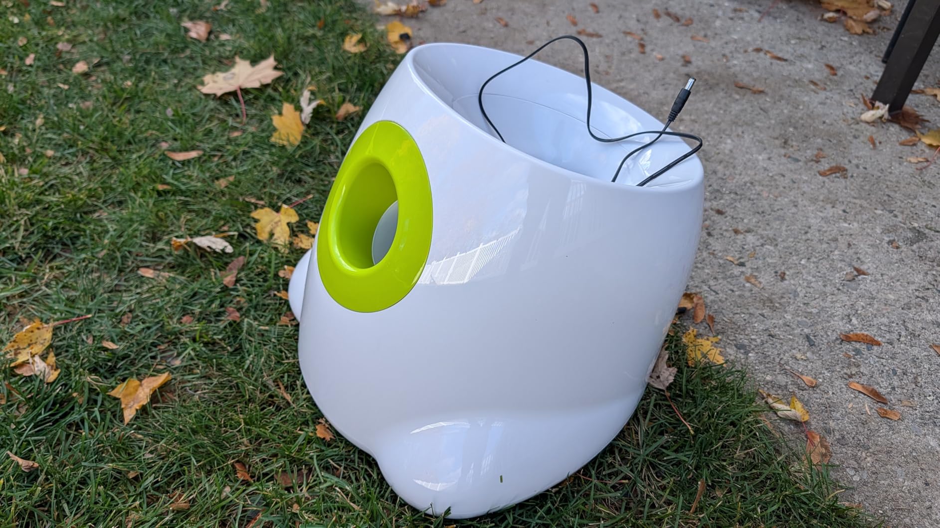 All for Paws Automatic Ball Launcher for Dogs, Interactive Pet ETPU Balls Outdoor Thrower for Medium to Large Dogs, Ball Throwing Machine for Dogs, 6 ETPU Balls Included(2.5