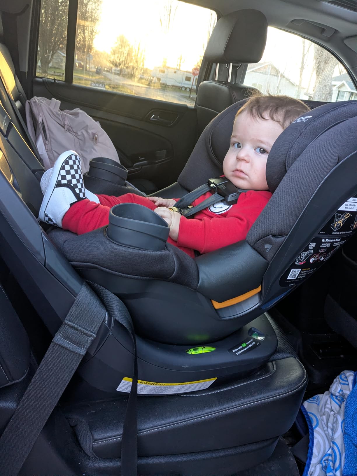 Chicco Fit360 ClearTex Rotating Convertible Car Seat customer photo 2