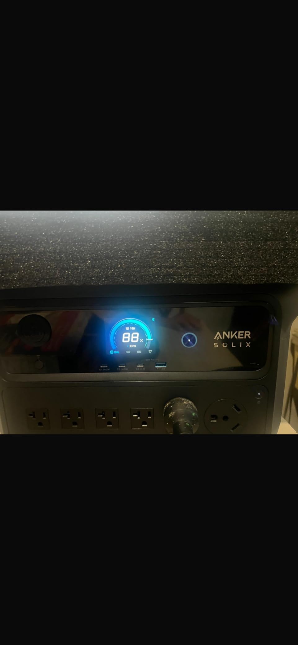 Anker SOLIX C2000 Gen 2 Portable Power Station, 2,048Wh, 2,400W, Camping customer photo 2