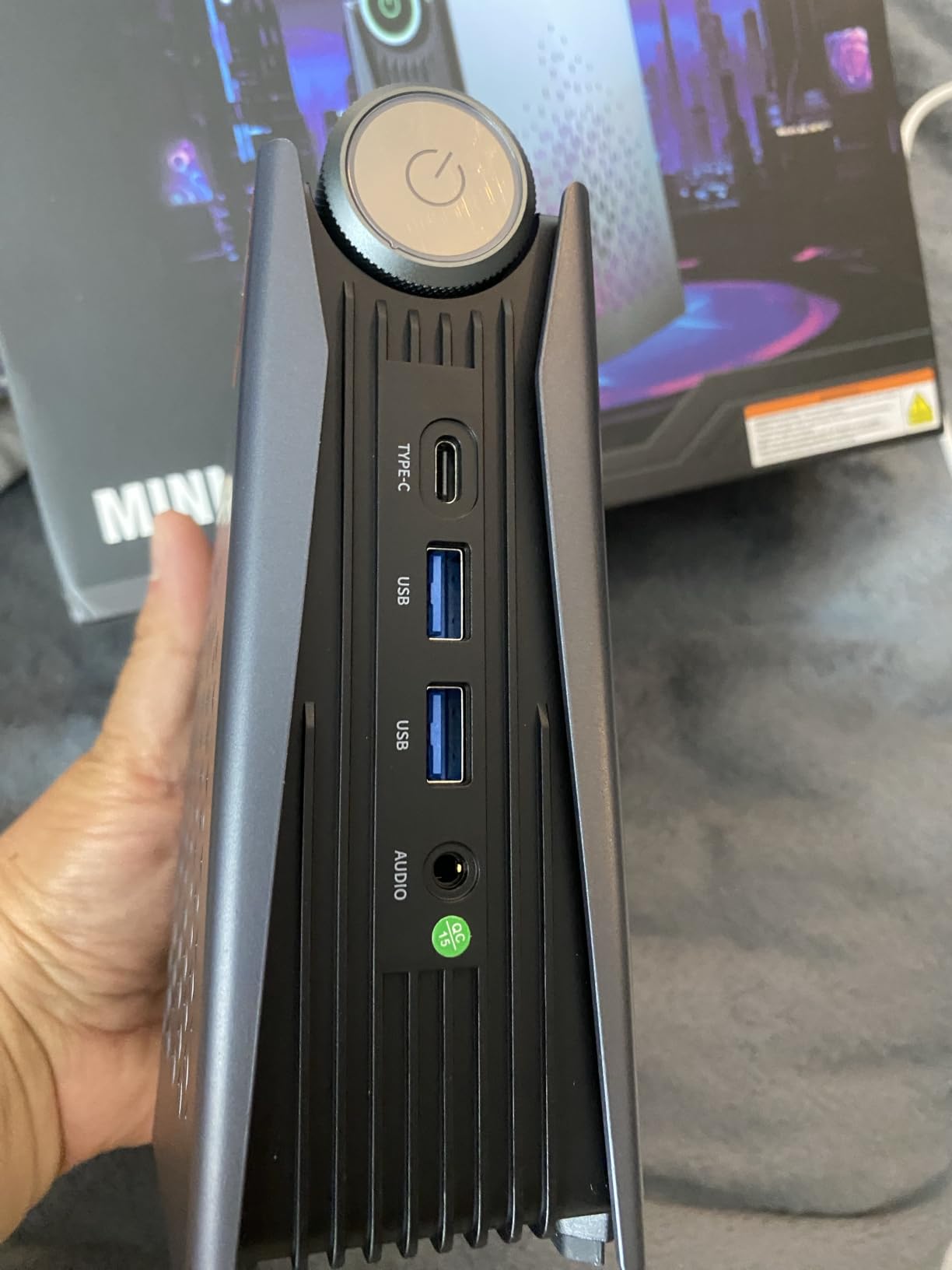 ACEMAGICIAN S3A Gaming Mini PC, Ryzen 7 H 255 (Up to 4.9GHz, 8C/16T), Radeon 780M Graphics, 16GB RAM, 512GB PCIe4.0 SSD, Mini Desktop Computer for Content Creation, Programming, Gaming & Home Office customer photo 1