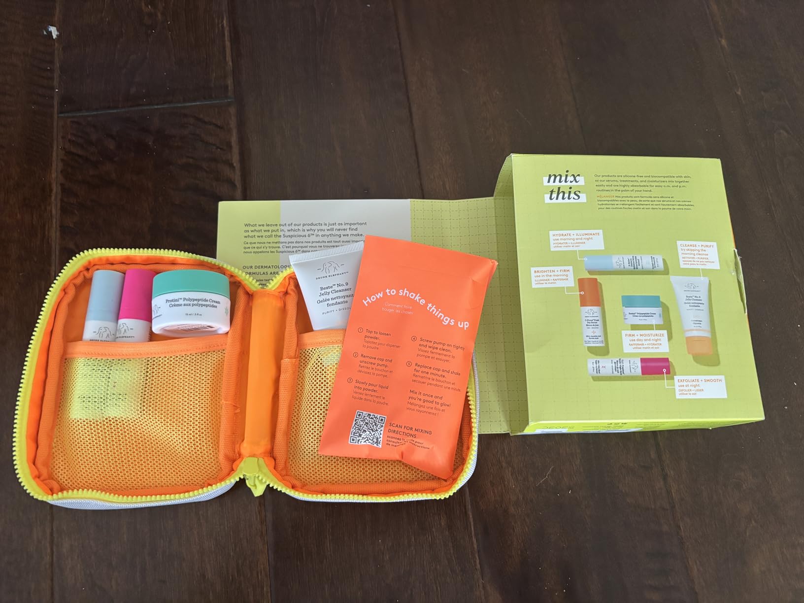 Drunk Elephant The Littles Kit - 5 Travel-Friendly A.M. and P.M. Essentials - Clean Clinical Skincare - Cruelty-Free - Dermatologist-Tested - Free of Essential Oils, Silicones, and Fragrance customer photo 1