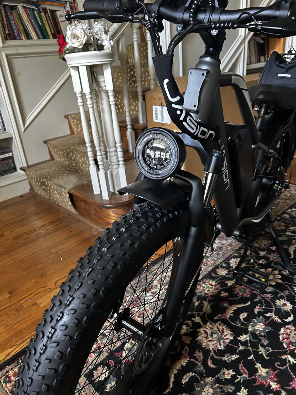 Jasion EB5 MAX Electric Bike for Adults 2000W Peak Motor, 48V 15Ah Battery | 720Wh Battery Electric Mountain Bike, 26