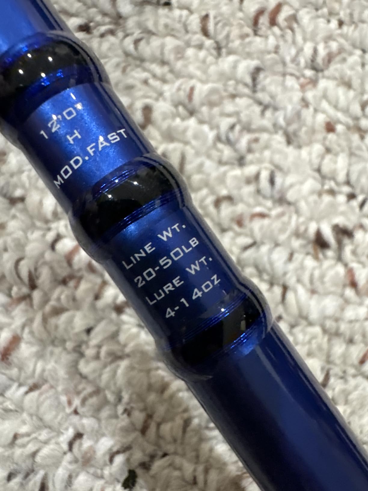 KastKing Kapstan Saltwater Spinning Rods - Powerful for Big Game, 2-Piece Rod, Lightweight S-Curve Graphite, SS Double-Foot Guides, Aluminum Reel Seat, Boat & Surf Fishing Rod customer photo 2