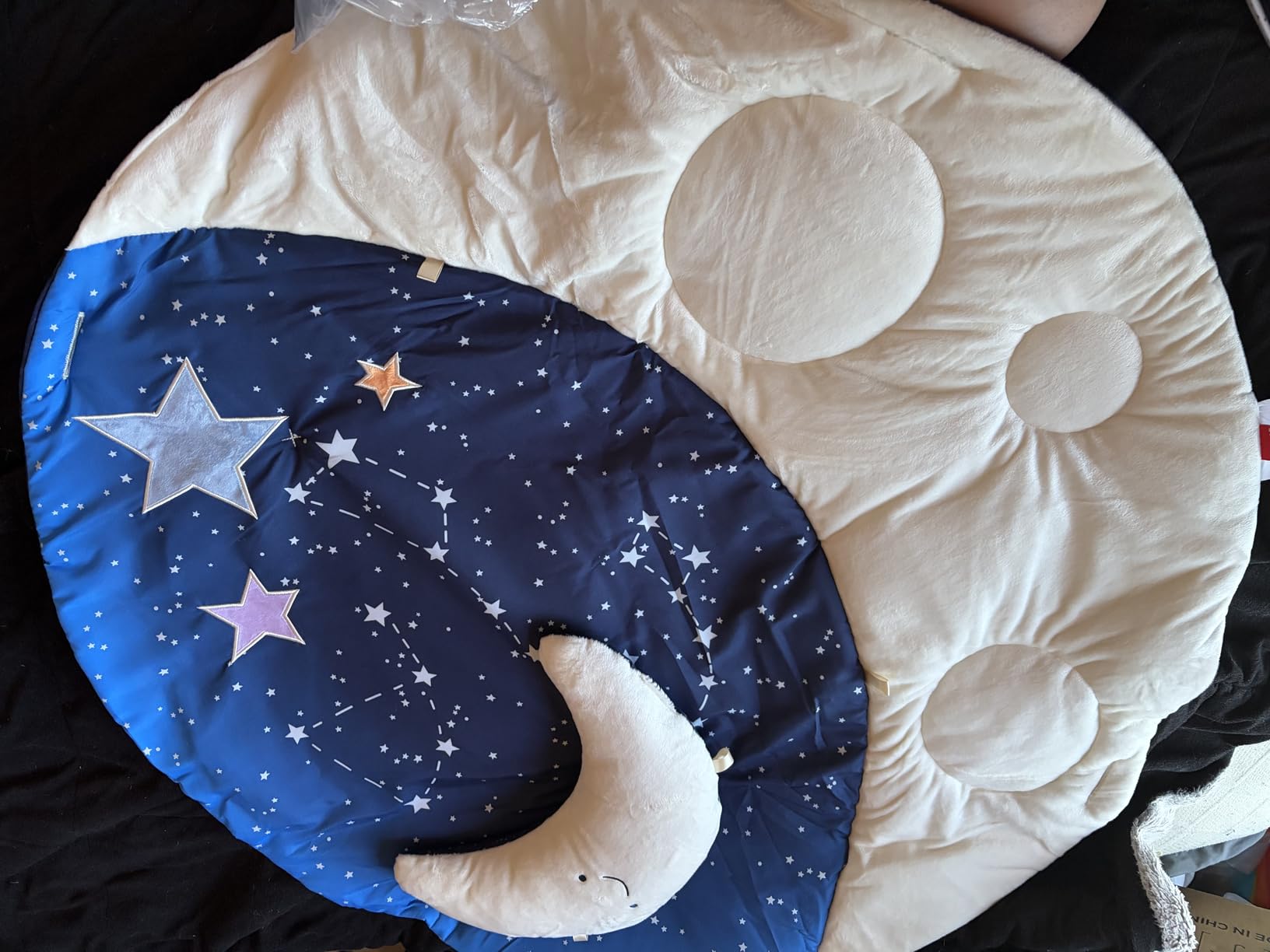 Skip Hop Baby Play Gym Montessori-Inspired 3-in-1 Sensory Tummy Time Activity Mat with 25+ Developmental Activities 4 Toys and 5 Parent Guide Cards with Stage-Based Activities Discoverosity Age 0-2y customer photo 2
