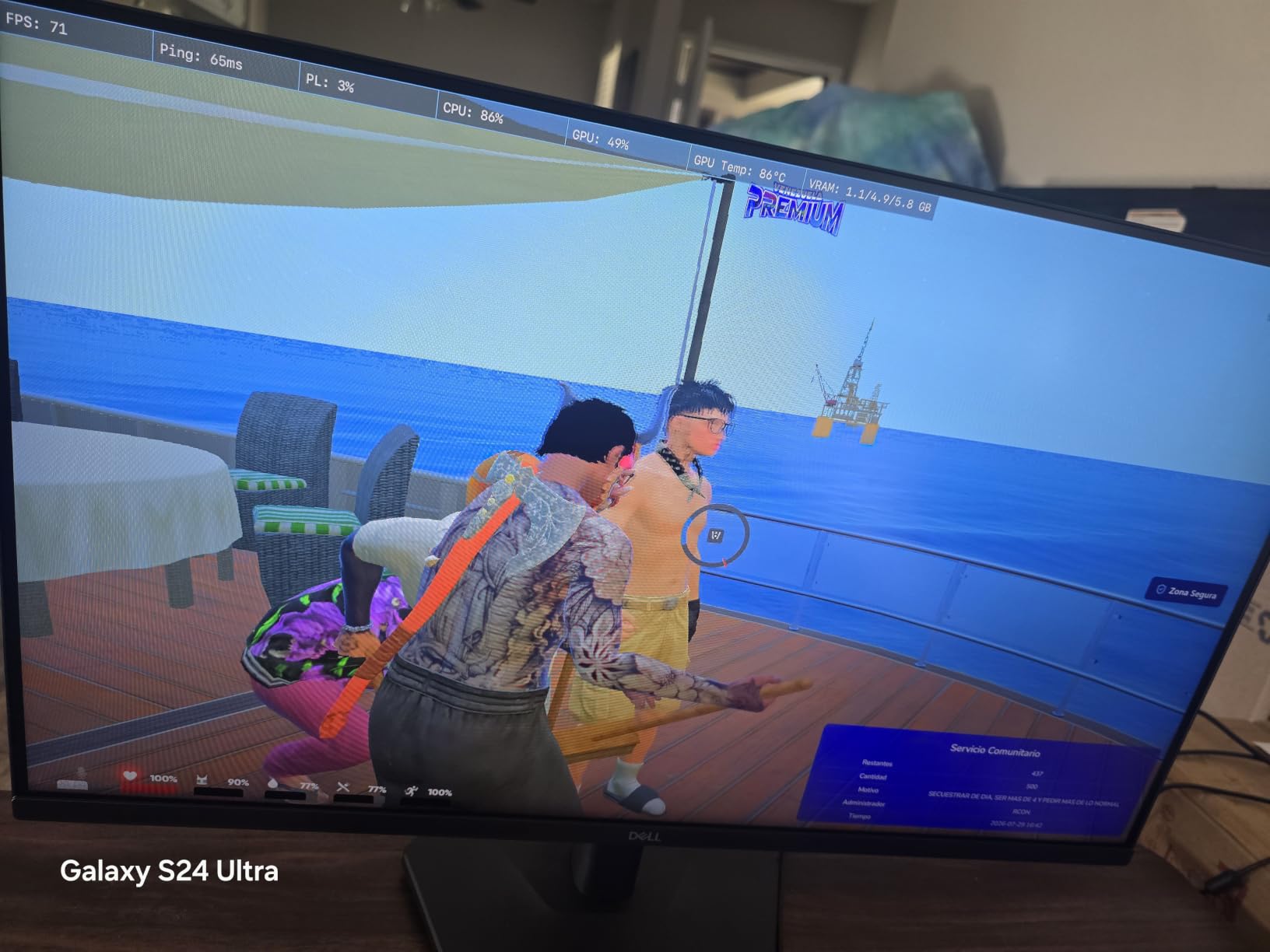 Dell 27 240Hz Gaming Monitor - SE2726HG - 27-inch FHD (1920x1080) Display, in-Plane Switching (IPS) Technology, AMD FreeSync Premium, TÜV 3-Star, 2X HDMI, DisplayPort 1.4, Tilt customer photo 1