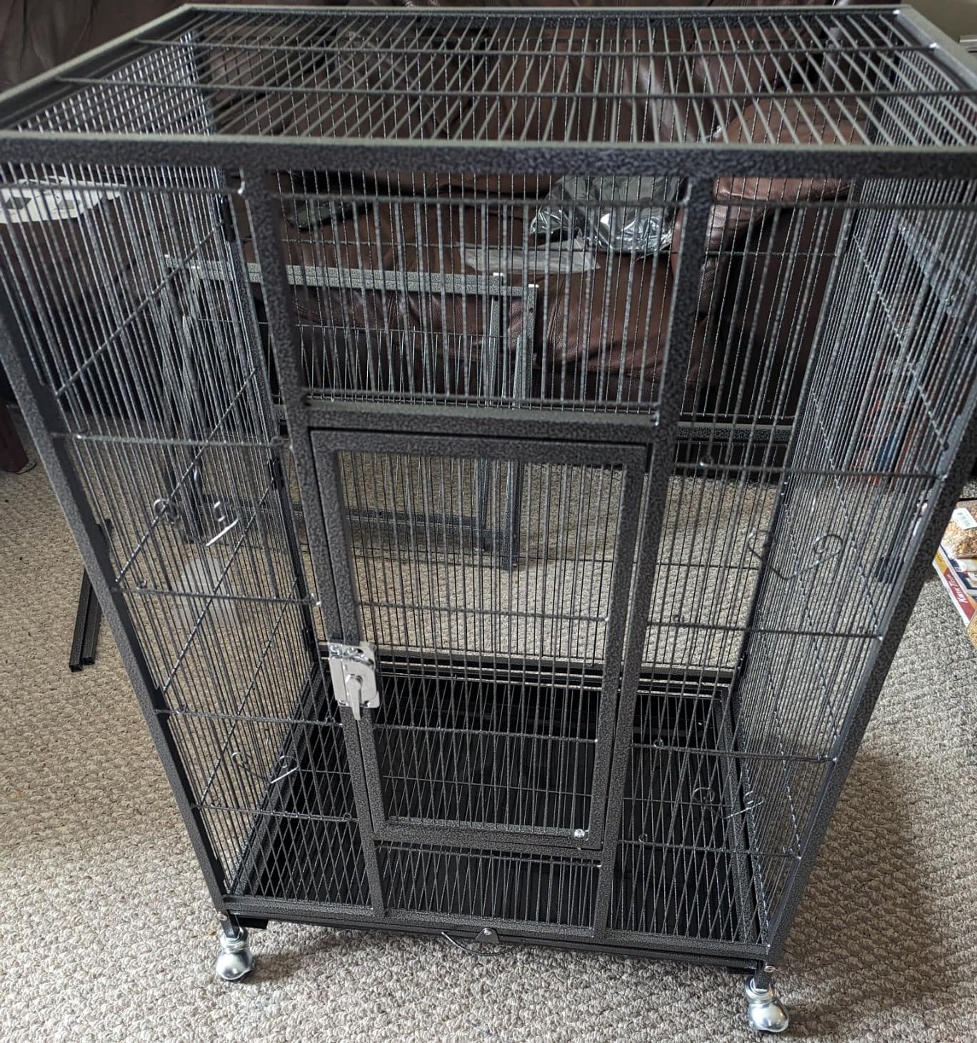YITAHOME 53.9 inches Metal Bird Cage for Parakeets customer photo 1