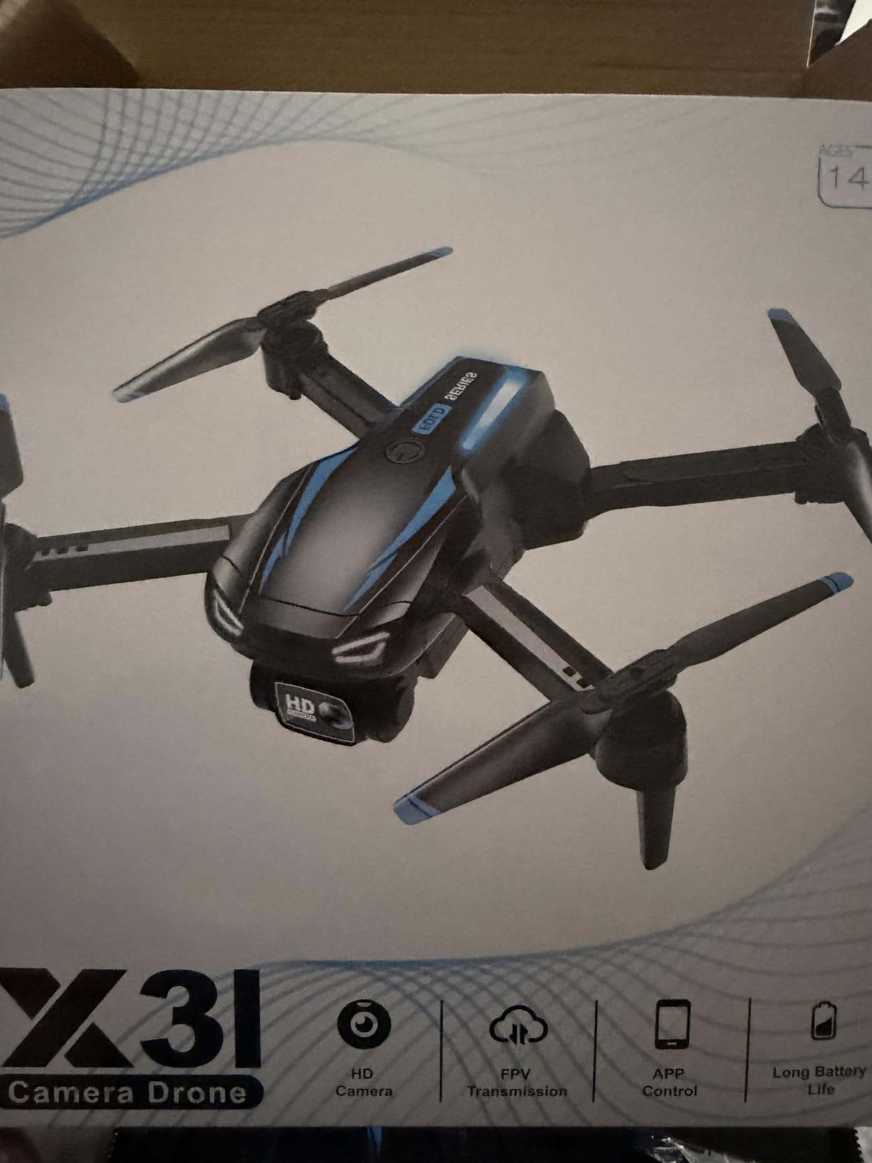 Drone with 1080P Camera, Foldable Remote Control Quadcopter for Adults Beginners, Mini Drone with Stable Hover, Waypoint Fly, 3D Flips, One Key Start, 2 Batteries, Easy to Fly Indoors & Outdoors customer photo 1