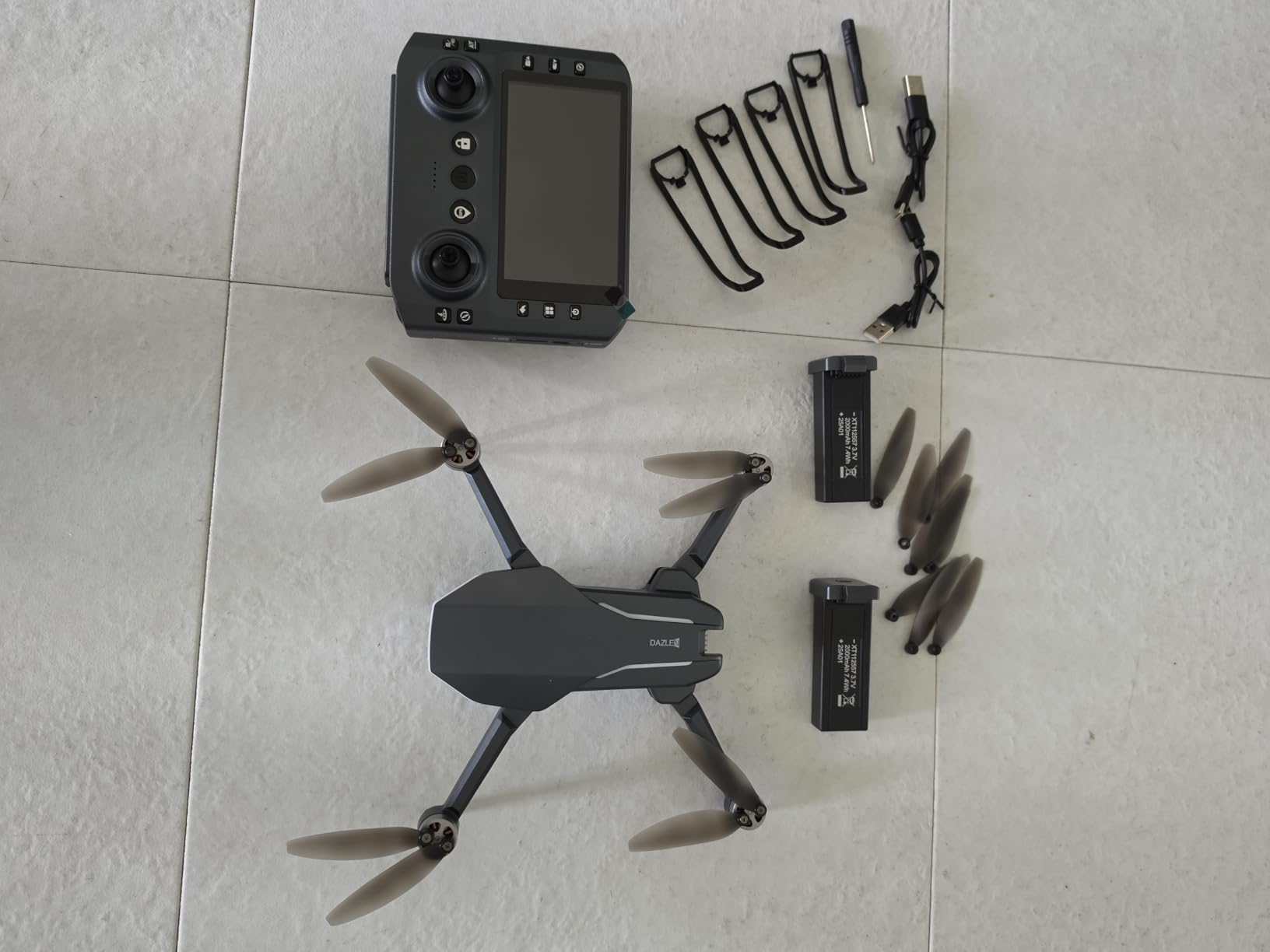 Drone with 1080P Camera, Foldable Remote Control Quadcopter for Adults Beginners, Mini Drone with Stable Hover, Waypoint Fly, 3D Flips, One Key Start, 2 Batteries, Easy to Fly Indoors & Outdoors customer photo 2