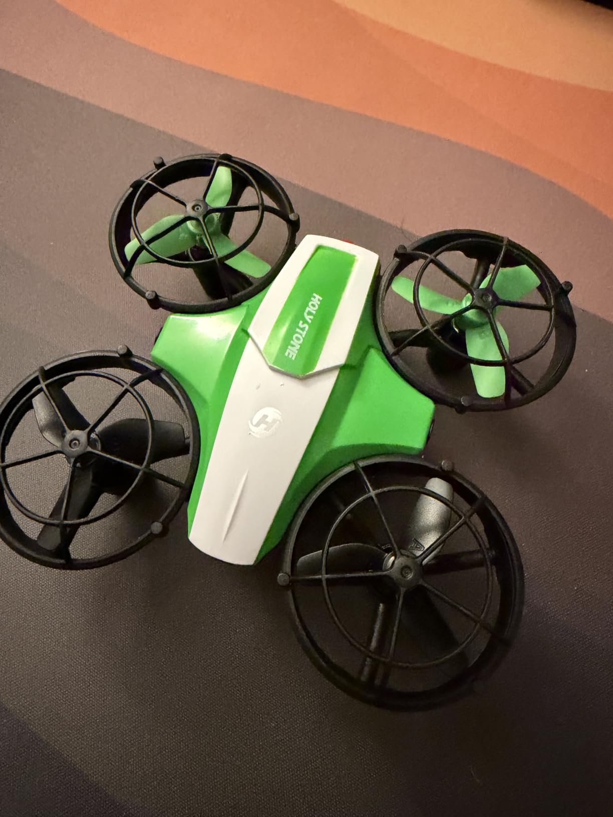 Holy Stone Mini FPV Drone with 1080P HD Camera for Kids & Beginners, RC Nano Quadcopter with Optical Flow Hover, Gesture Control, 3D Flips, 3 Batteries, Great Gift Toy for Boys and Girls, HS210P Blue customer photo 2