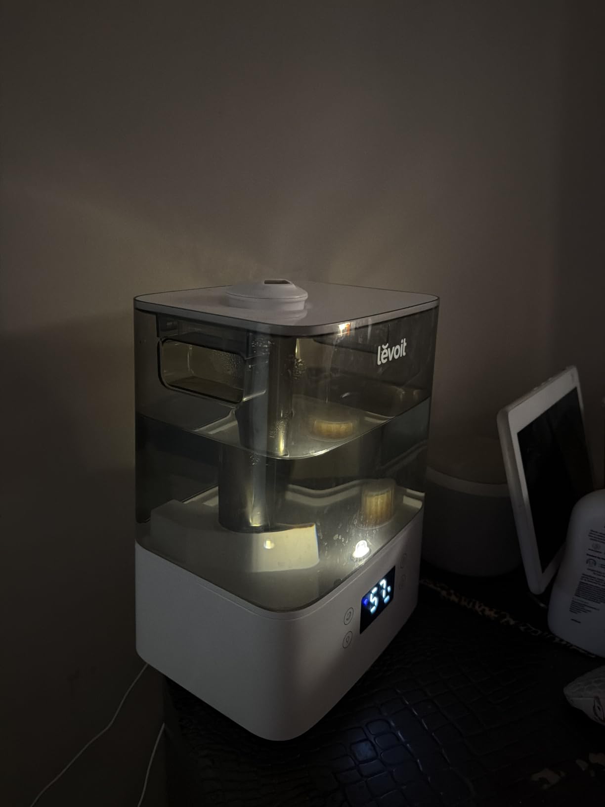 Levoit Humidifiers for Bedroom Large Room, 6.2L Tank, Smart App, Quiet 26dB customer photo 2