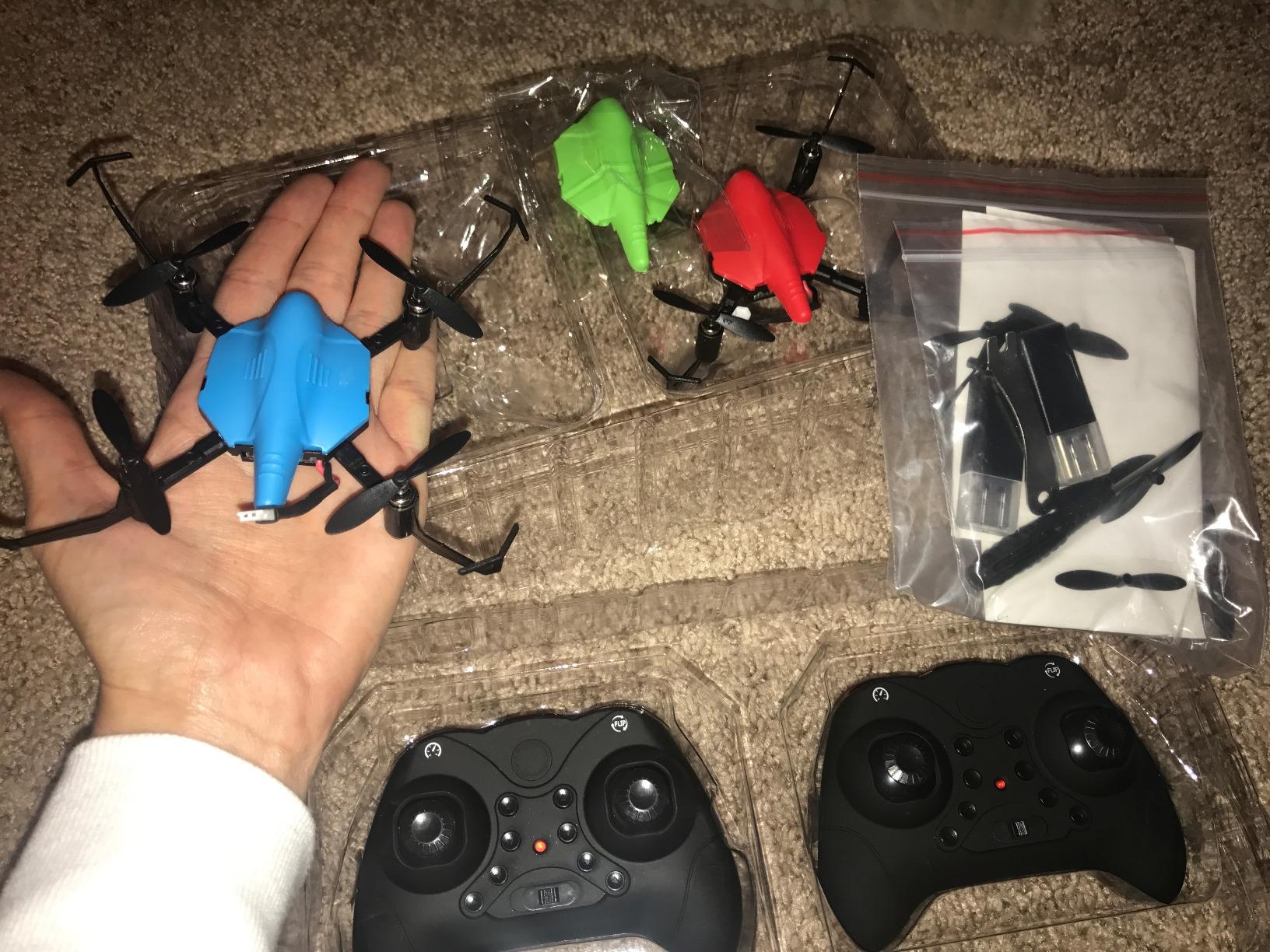 Holy Stone HS420 Mini Drone with 1080P HD FPV Camera for Kids Adults Beginners, Pocket RC Quadcopter with 3 Batteries 1 Carrying Case,Toss to Launch,Gesture Selfie, Altitude Hold, Circle Fly, Orange customer photo 2