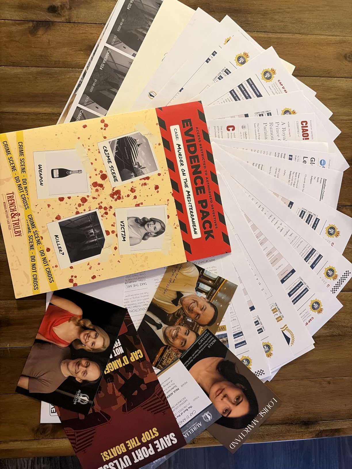 Murder at Maple Manor – Murder Mystery Game – Cold Case Detective Kit & Crime Investigation – Solve Murder at a Luxury Gilded Age Manor – Immersive Evidence Pack with Online Clues – Game Night & Gift customer photo 1
