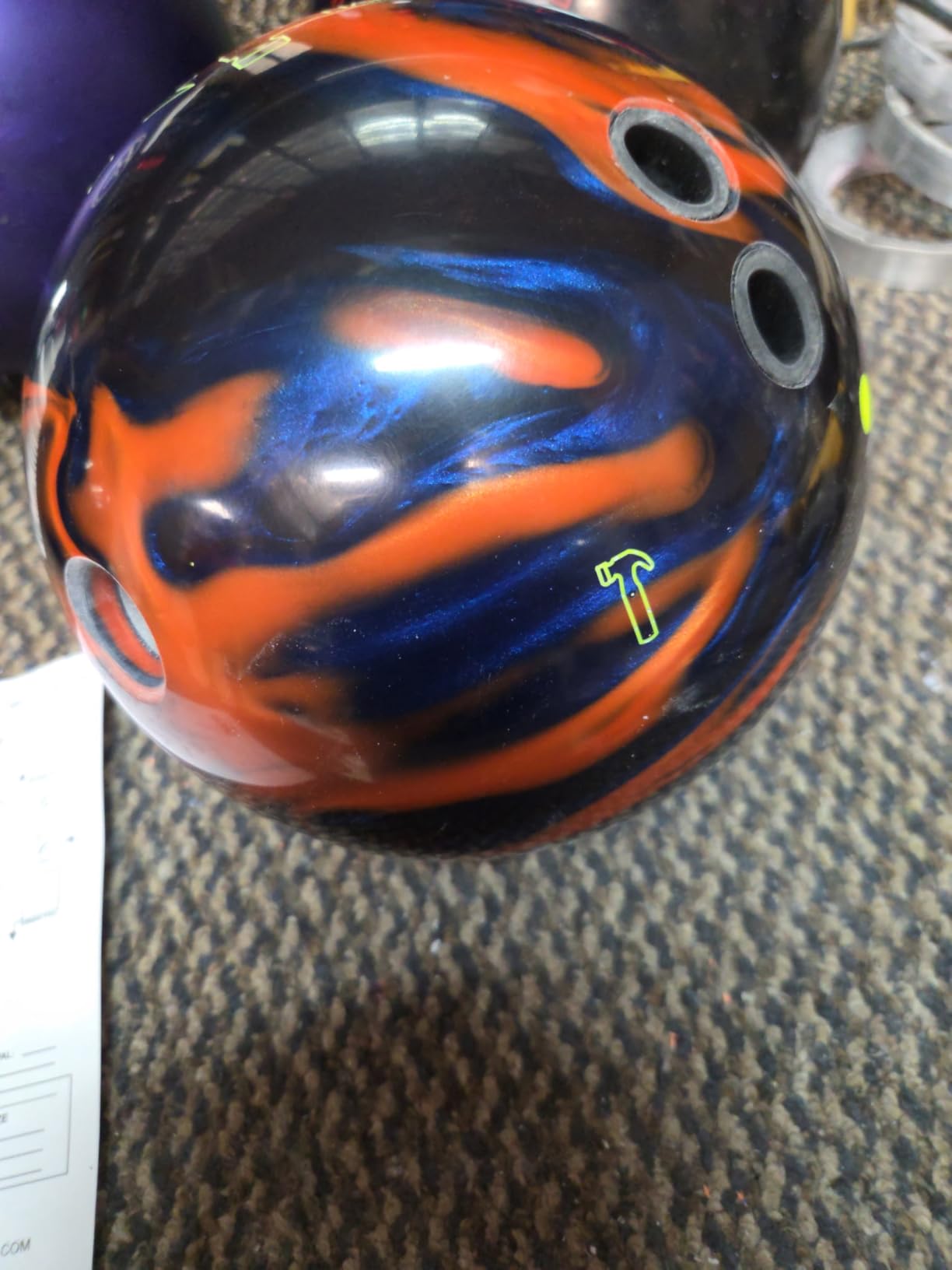 Hammer Raw Bowling Ball customer photo 1