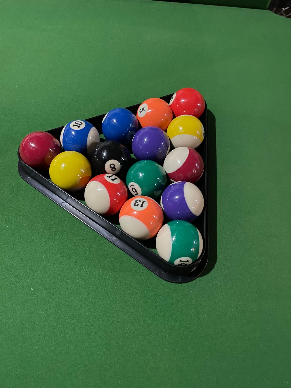 SereneLife 6-Ft Folding Pool Table - Best in Stability - Steel Frame, Fully Supported Slate, Welded Leg Supports with Safety Anti Collapse Locks, 128LB Heavy Duty Billiard Game and Accessory Set customer photo 1