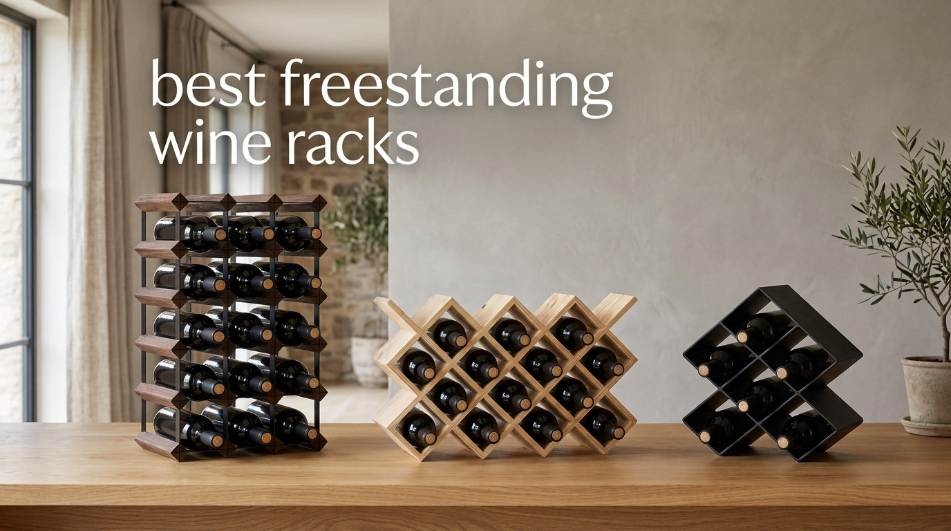 best freestanding wine racks